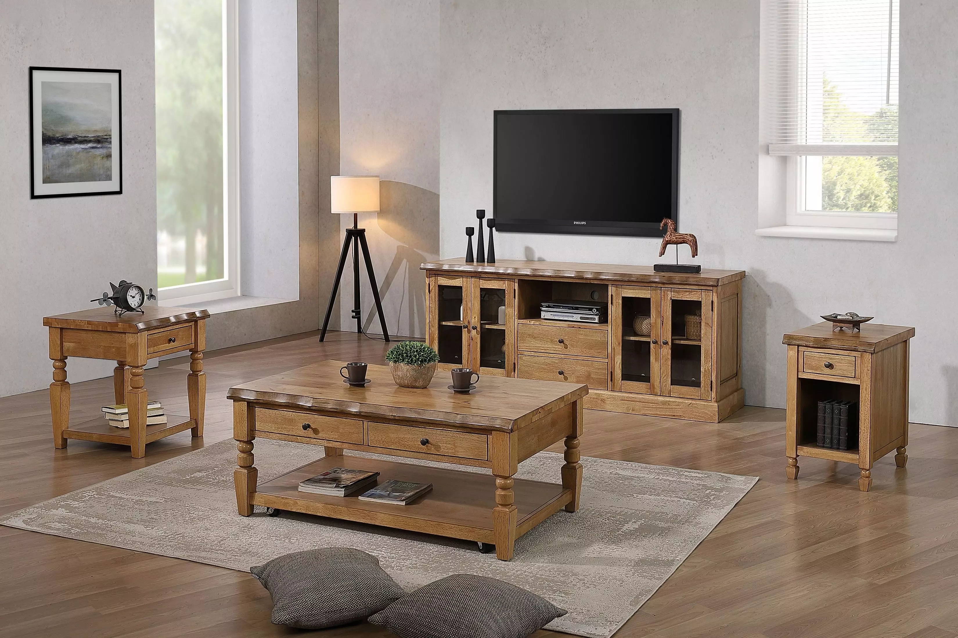 Logans Edge Brown Occassiona Table Set from ECI Furniture