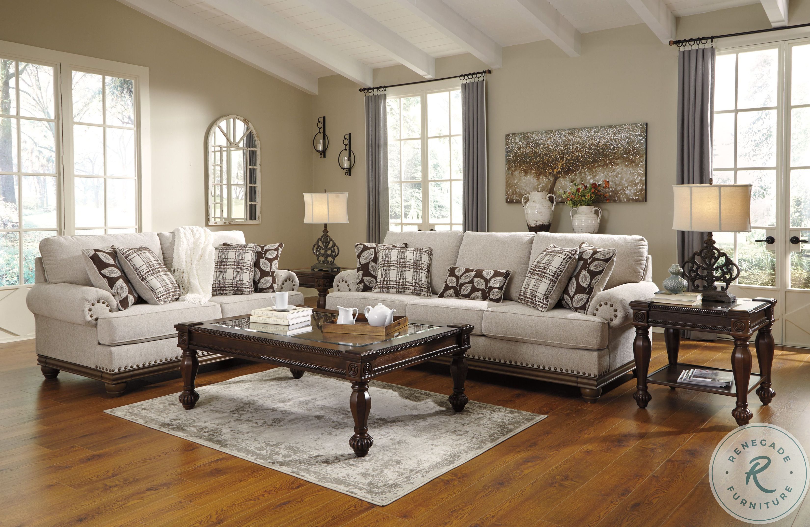 Harleson Wheat Living Room Set from Ashley Coleman Furniture