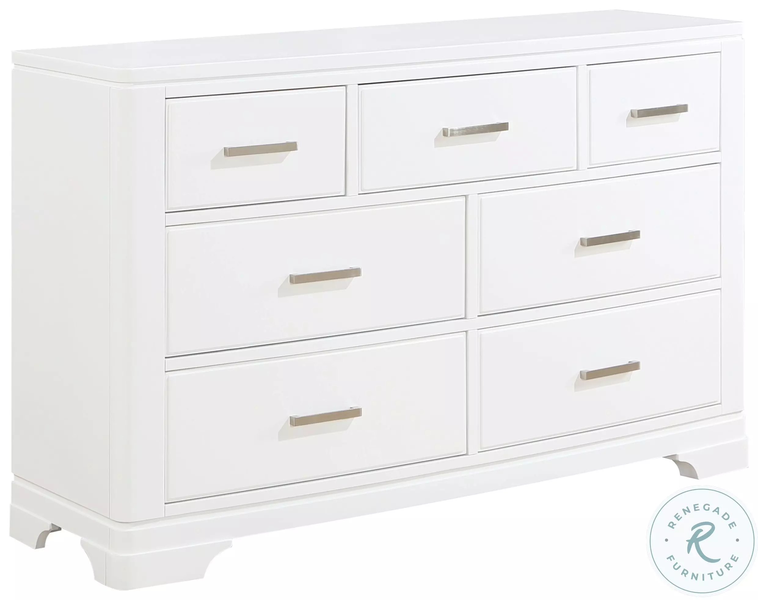Homelegance Hudson White Dresser | Ornate Home Homelegance Hudson White Dresser | Ornate Home