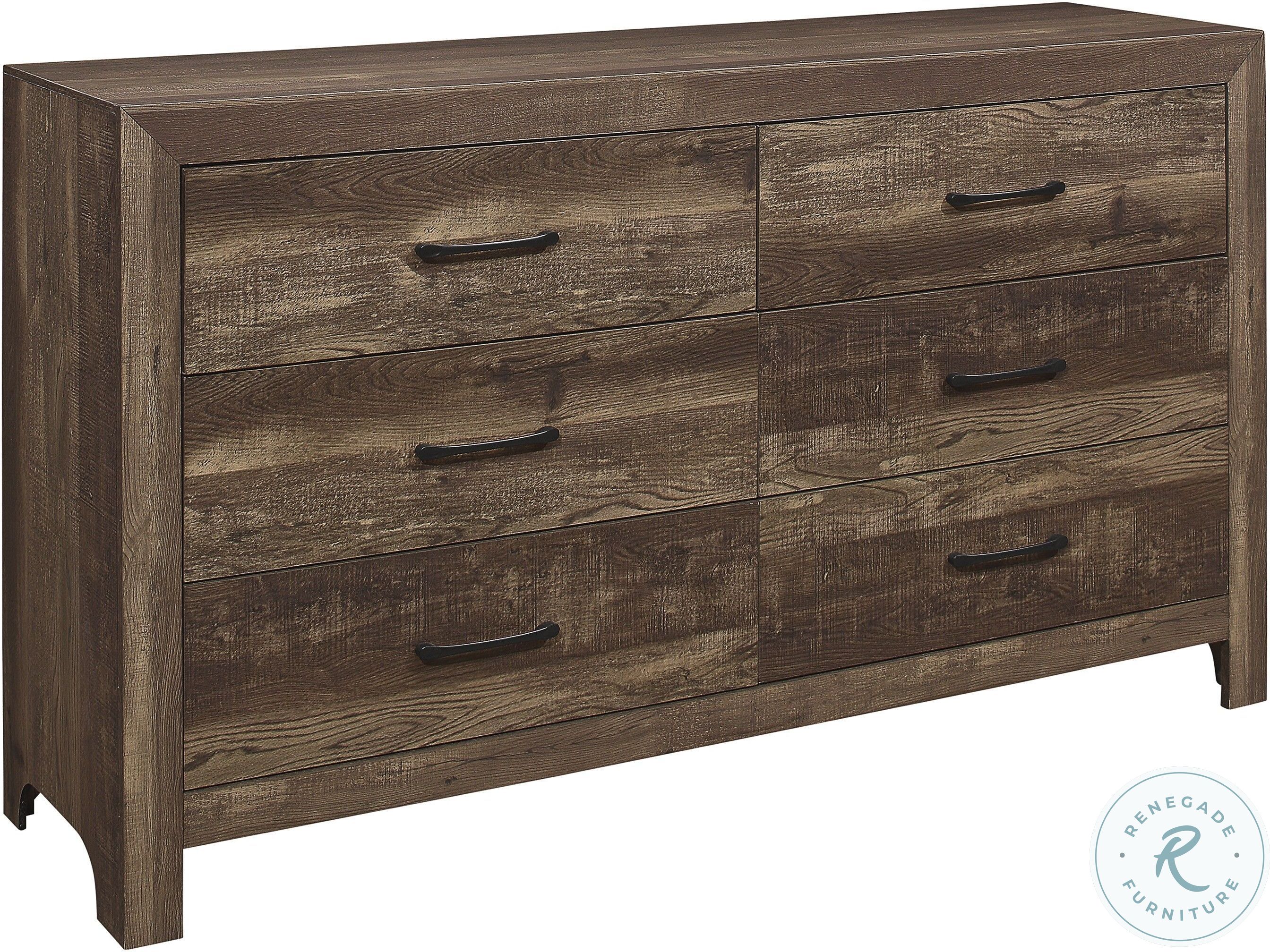 Corbin Rustic Brown Dresser from Homelegance Coleman Furniture