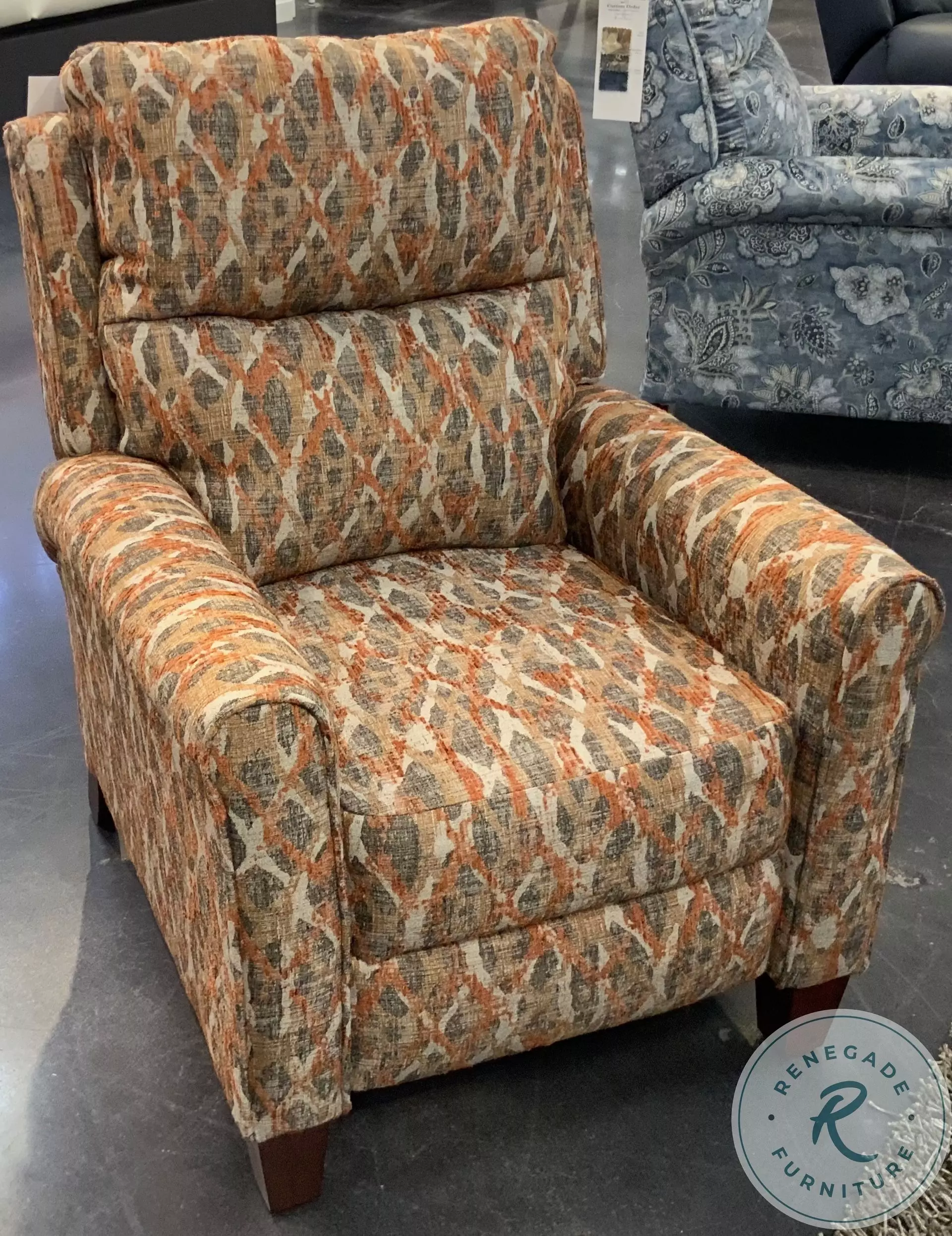 Pep Talk Johana Spice Power Headrest Hi-Leg Recliner From Southern