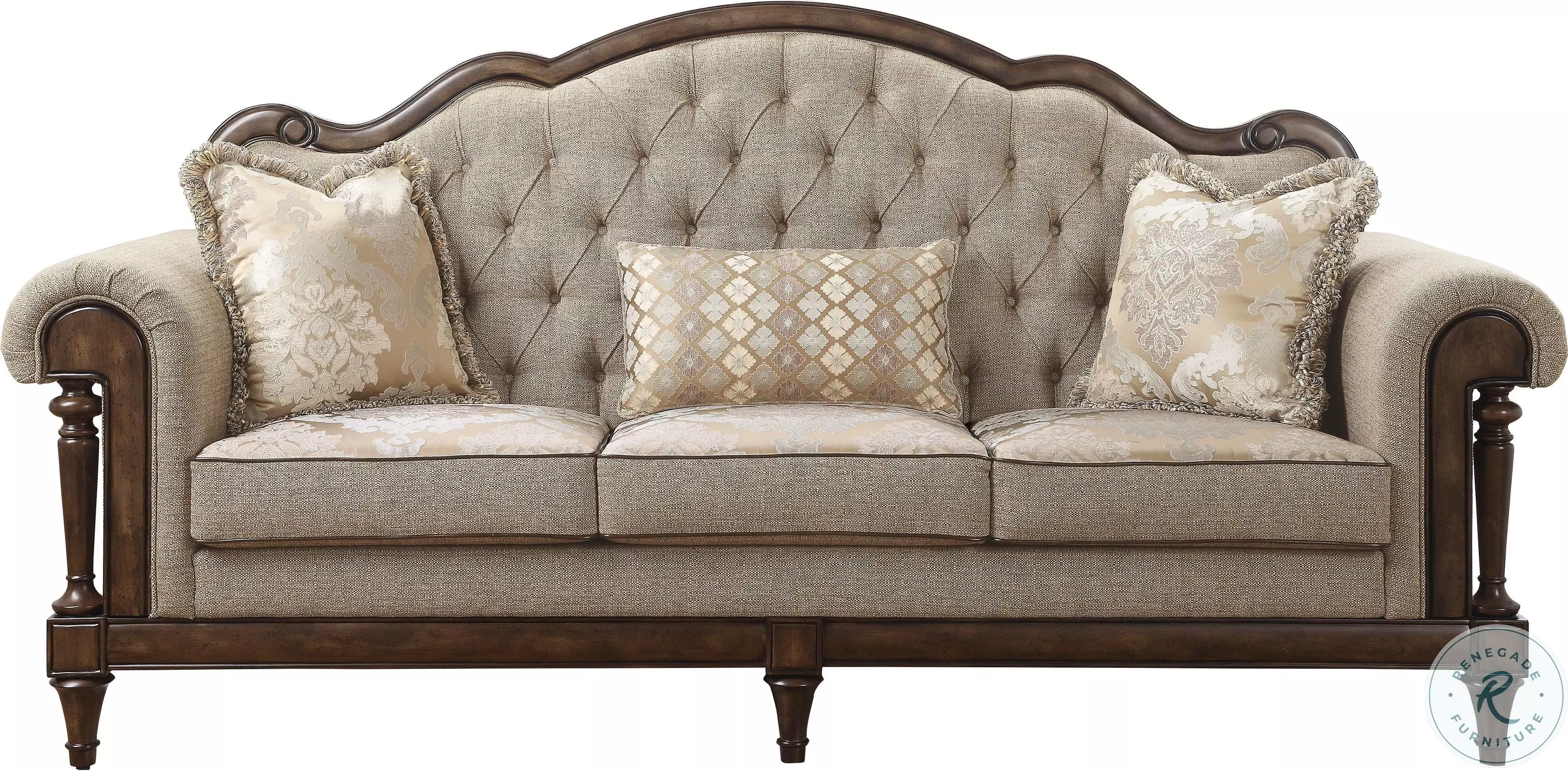 Heath Court Brown Sofa from Homelegance | Coleman Furniture