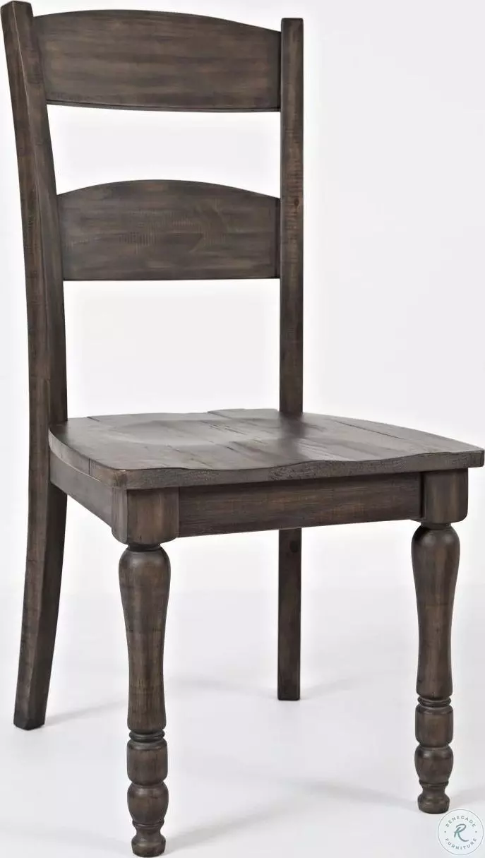 Madison County Barnwood Ladderback Side Chair Set of 2 from Jofran