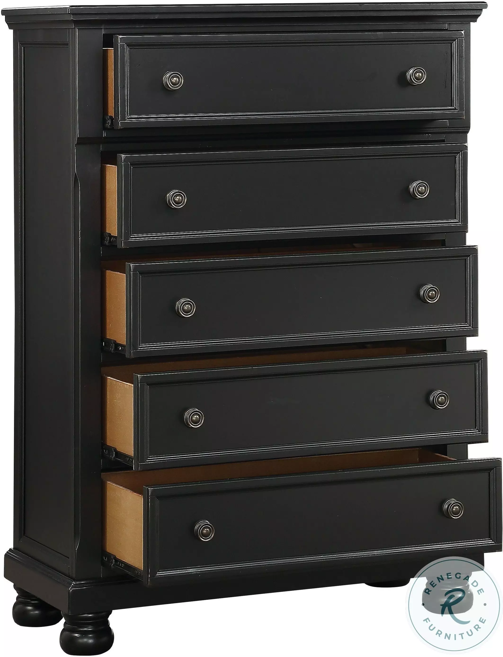 Homelegance Laurelin Black Chest