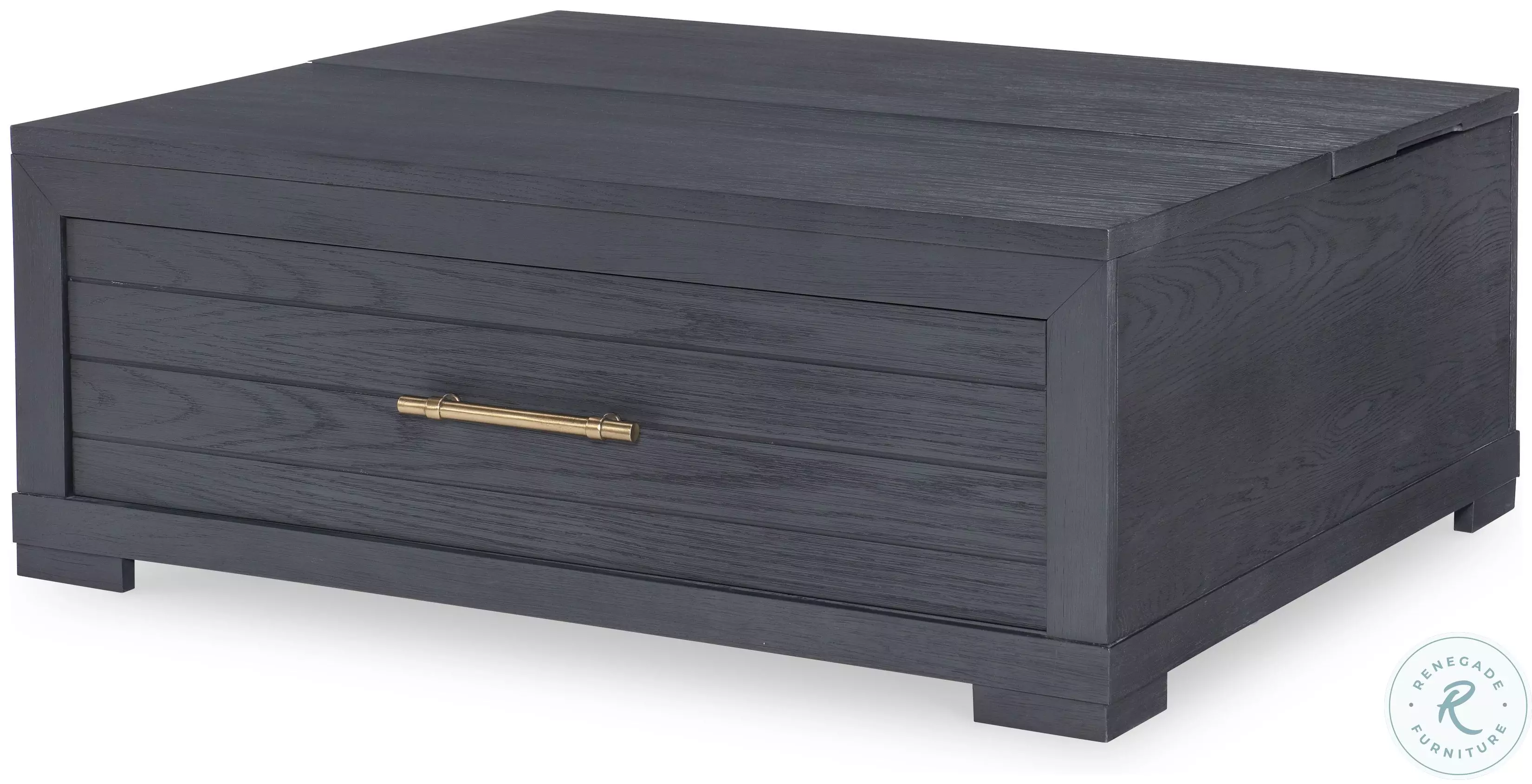 Westwood Dark Charred Oak Lift Top Cocktail Table From Home