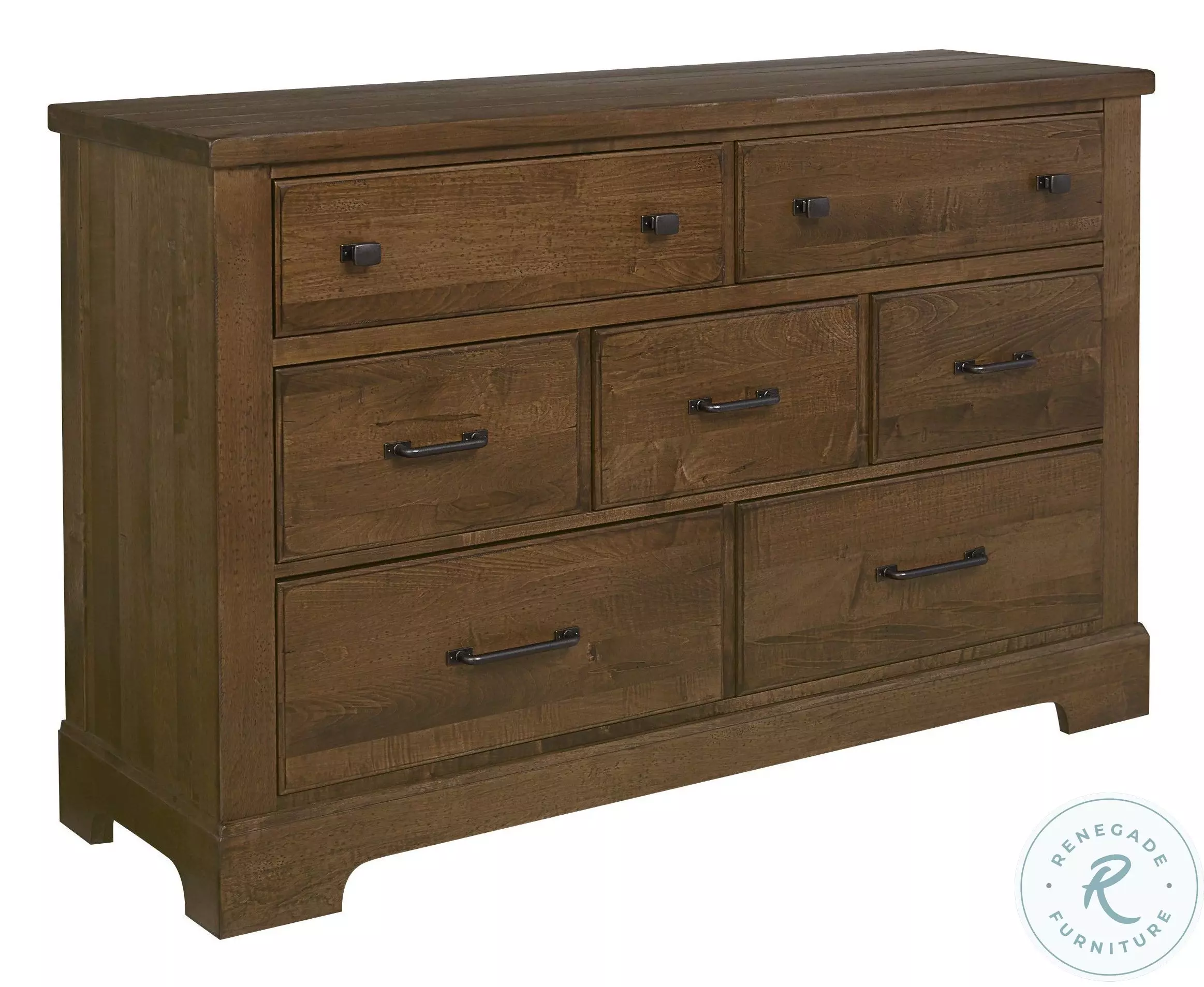 Cool Rustic Amber 7 Drawer Dresser From Home Gallery Stores | Home