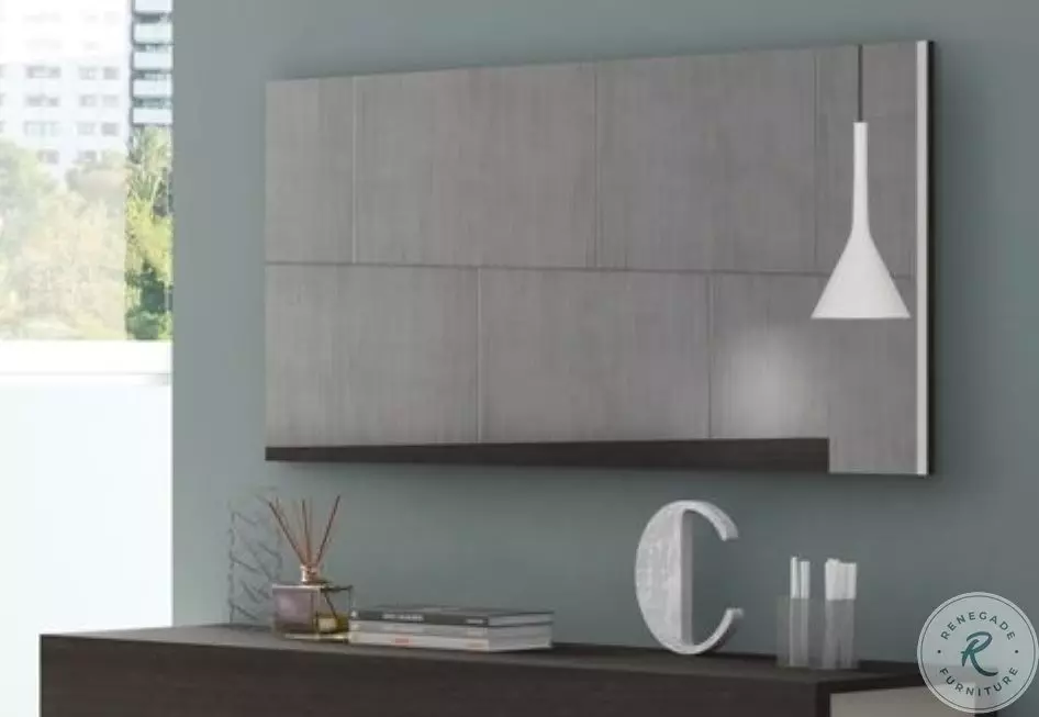 Maia Light Grey Lacquer Platform Bedroom Set from J&M