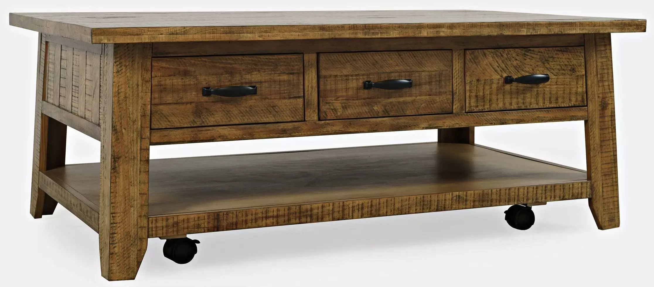 Jofran Rustic Farmhouse Solid Wood 50" Coffee Table