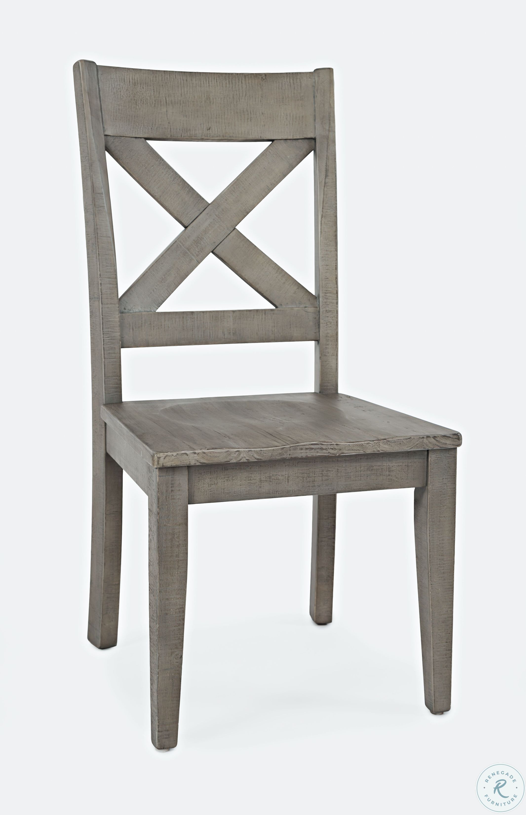 Outer Banks Driftwood X Back Chair Set Of 2 from Jofran Coleman Furniture
