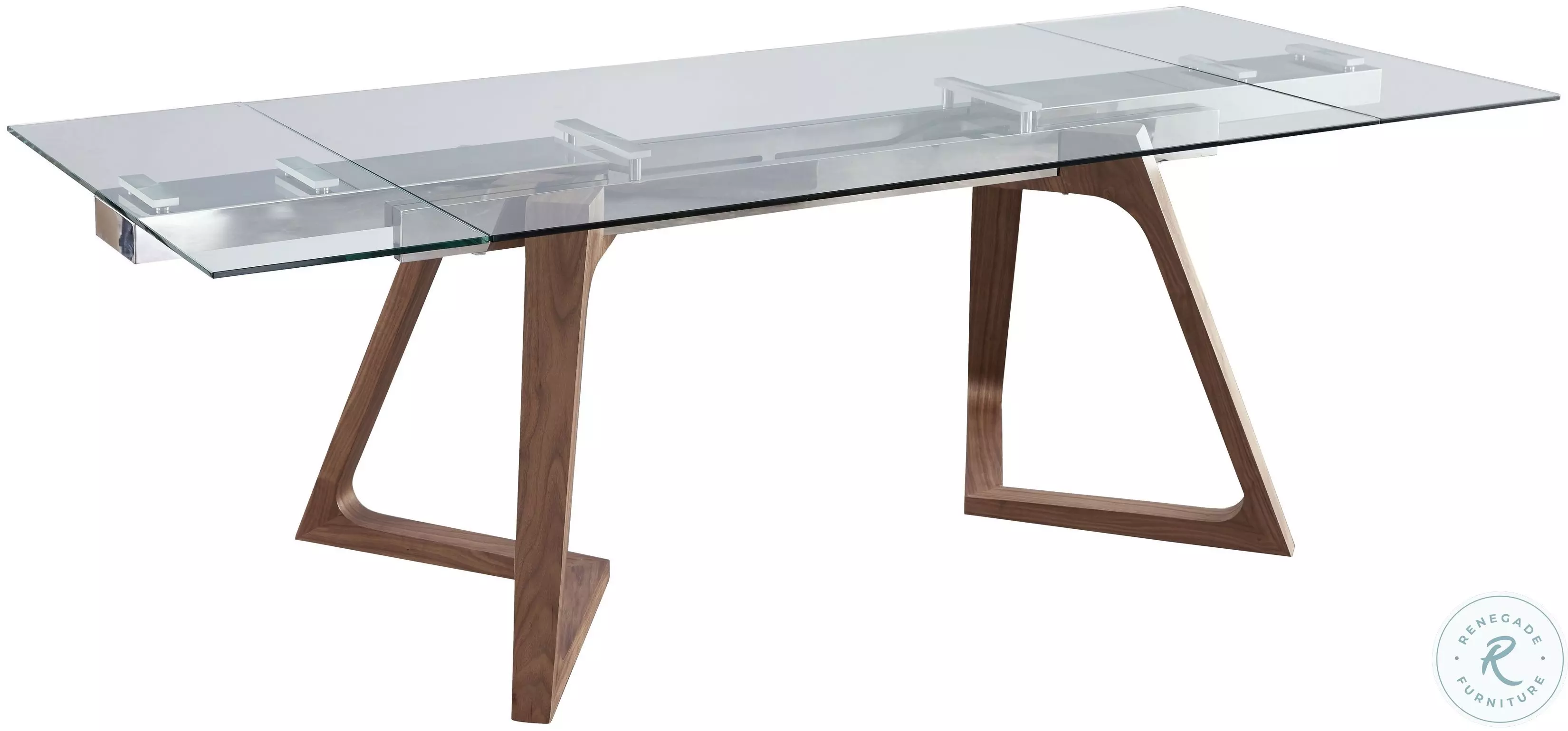 MC Class Chrome Extendable Dining Table From JNM | Coleman