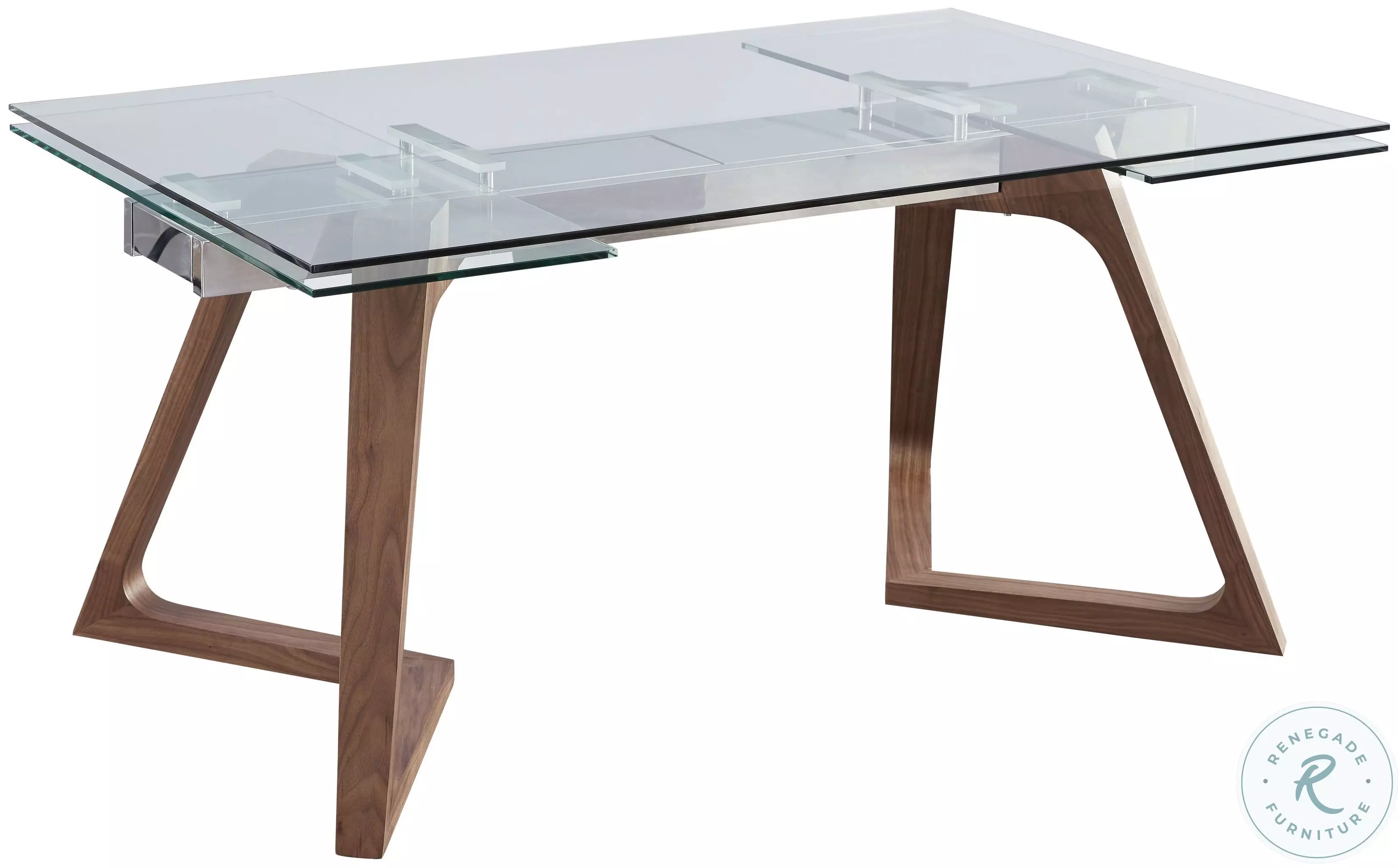 MC Class Chrome Extendable Dining Table From JNM | Coleman