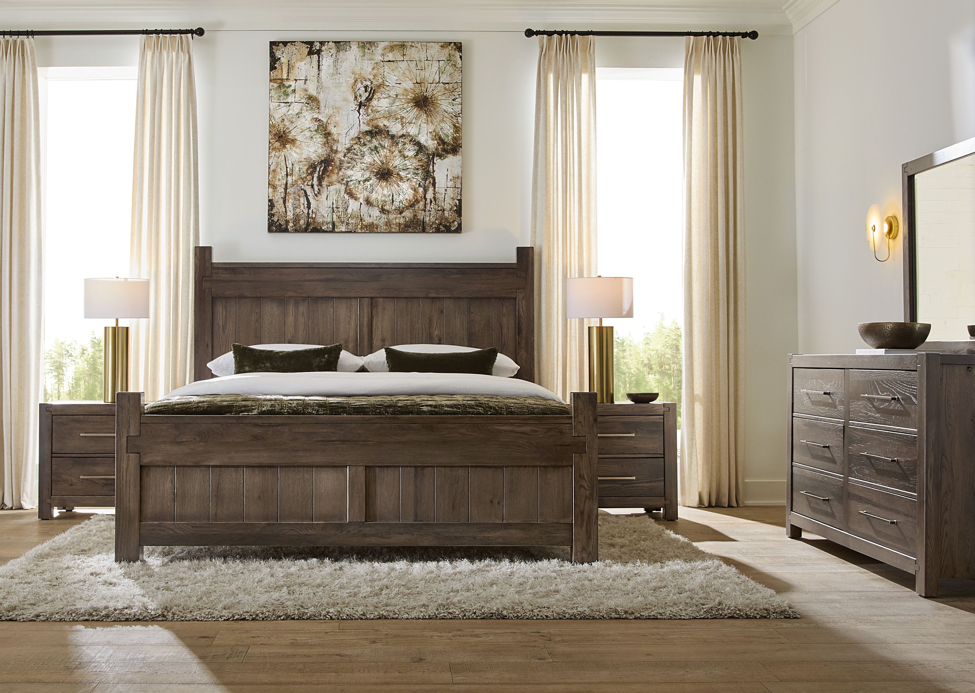 auder new grange wooden butler dressing station in vintage oak  Antique Maple Wood 7 Drawer Dresser by Vaughan Bassett 62" x 19" x 38" Additional storage can be found in the lower drawer that opens and closes on smooth metal runners Joinery Espresso Oak 6 Drawer