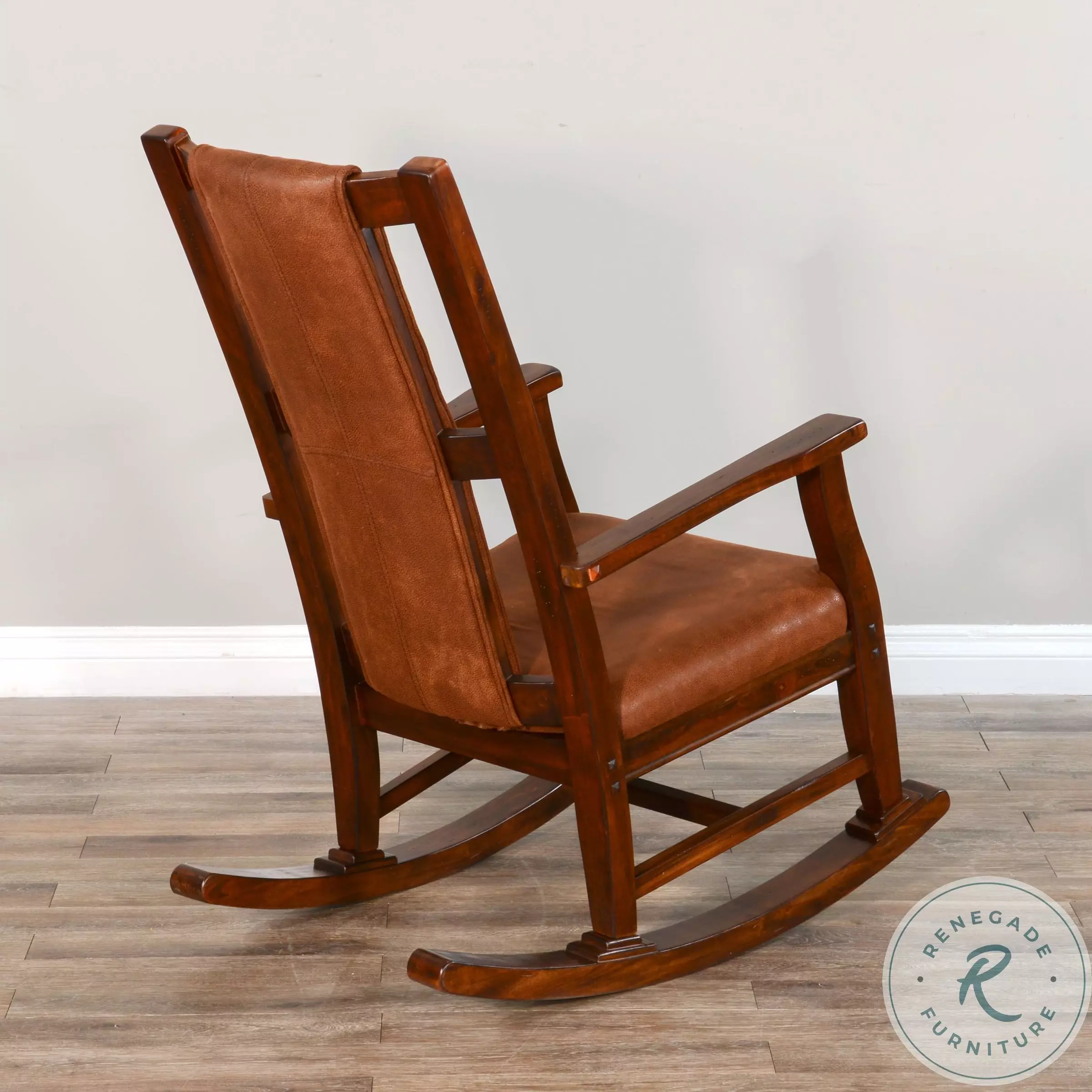 Ember Grace Dark Chocolate Rocking Chair from Luna Grove | Coleman