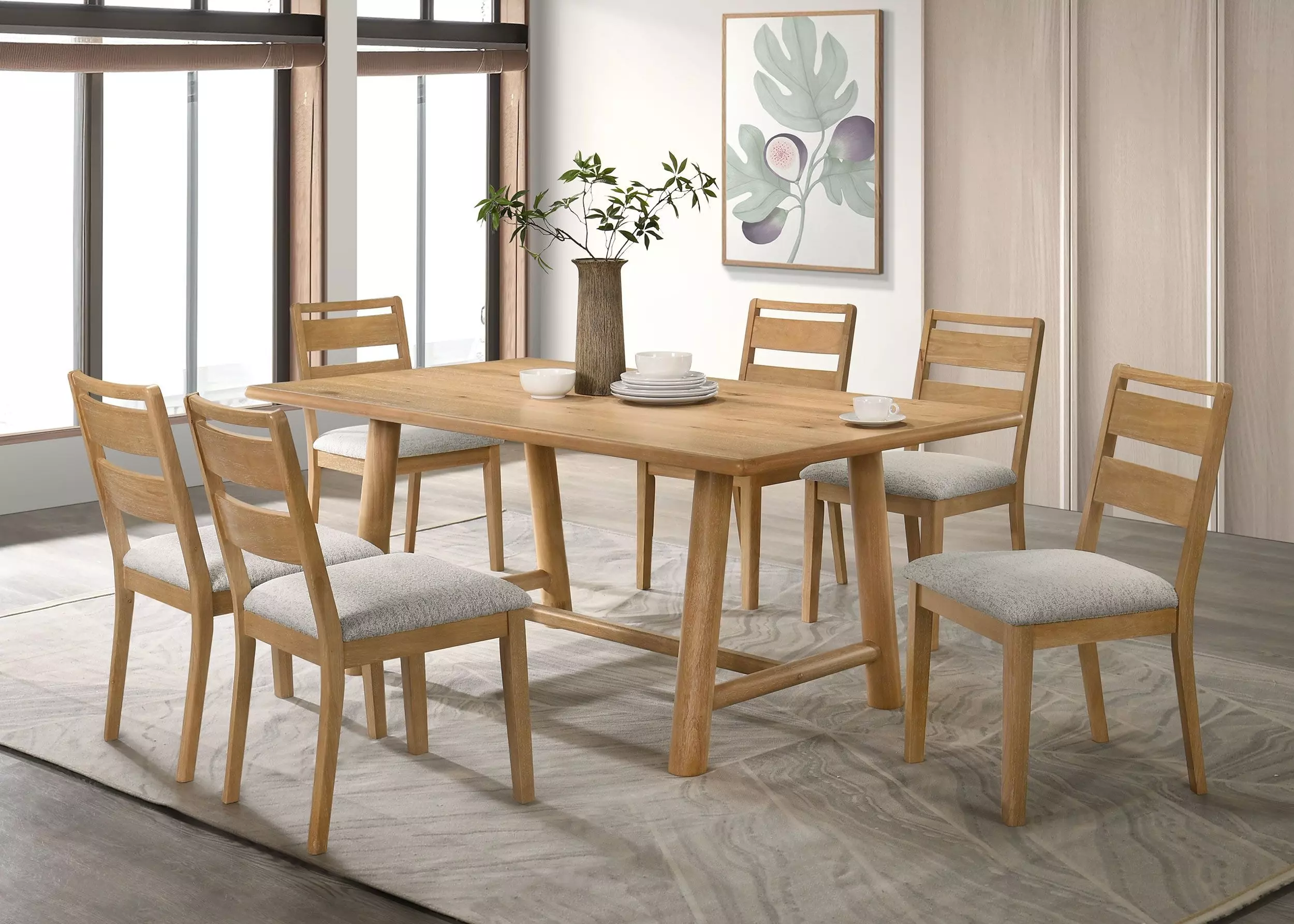 テーブル・チェア・ハンモック Coleman ONETOUCH KITCHEN TABLE Duncan Washed Oak 71
