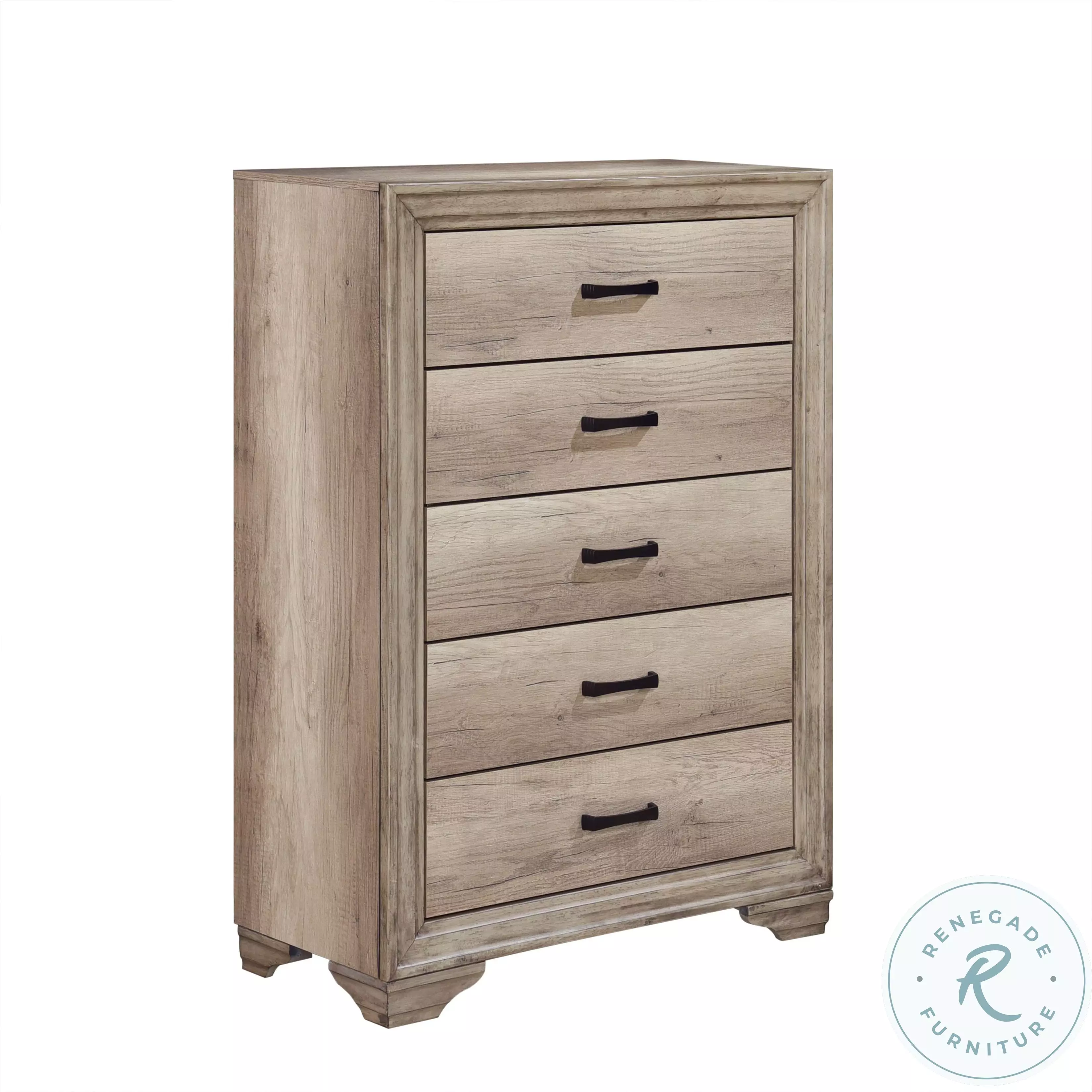 Rustic Line Chest Lonan Rustic Chest from Homelegance | Coleman Furniture
