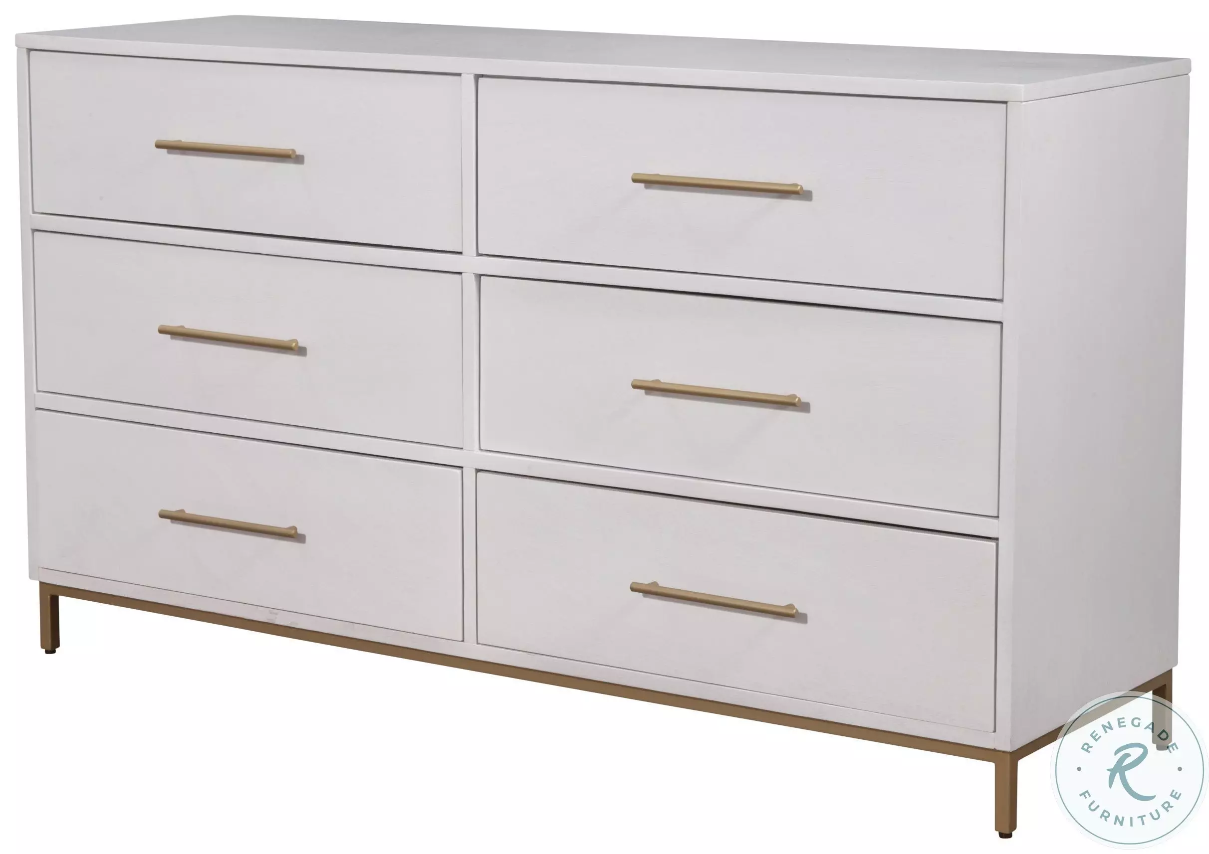 angel line madison 6 drawer double dresser white Madelyn 6-Drawer Dresser, White | Mahogany