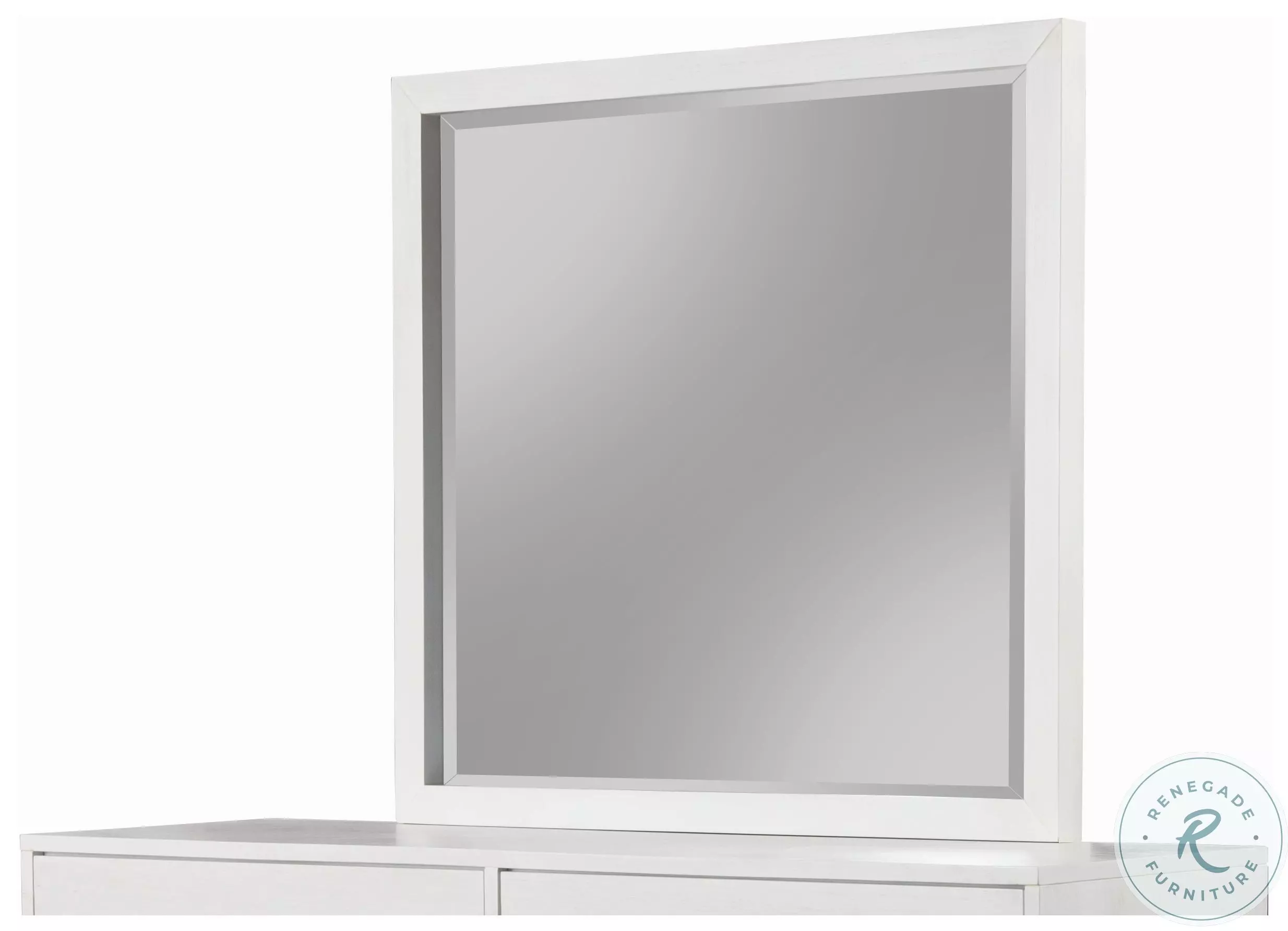 mirror for dresser white Labrant Girls Cottage in Overall dimensions Furniture of America Toni Wood