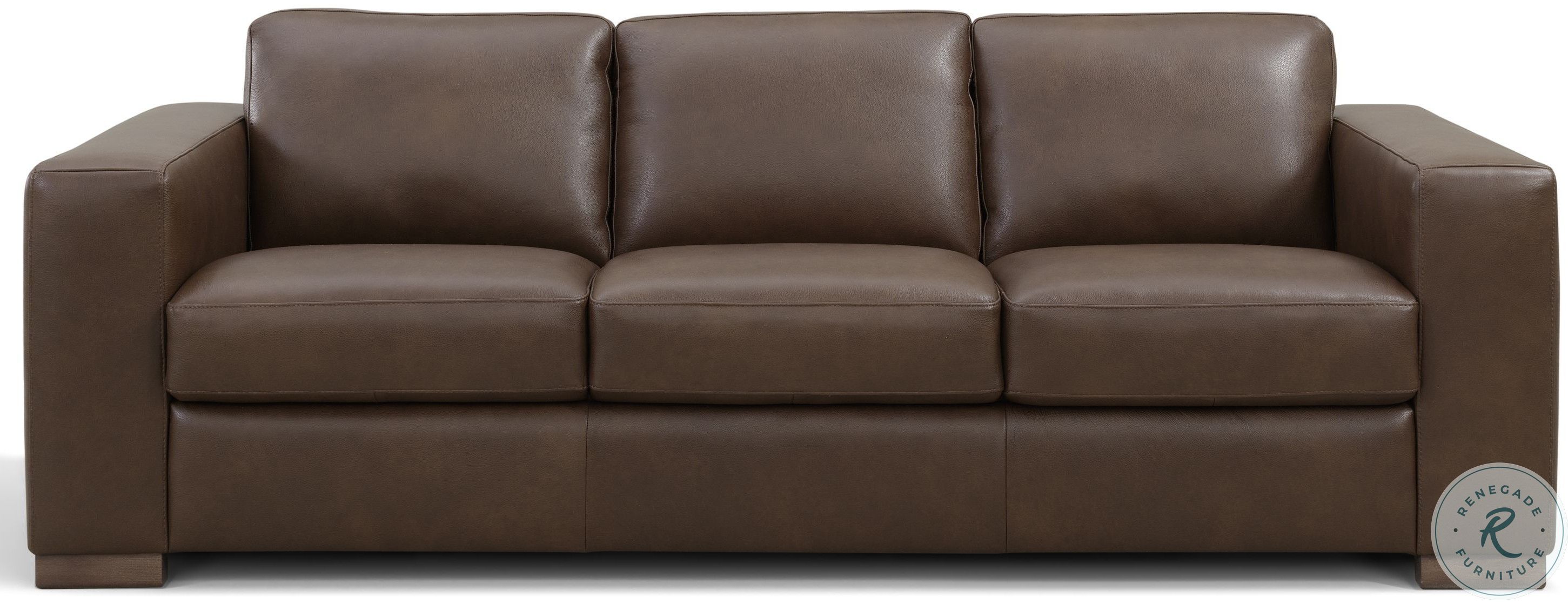 ソファ　vintage brown Inglewood Vintage Brown Cigar Leather Sofa From Leather Italia