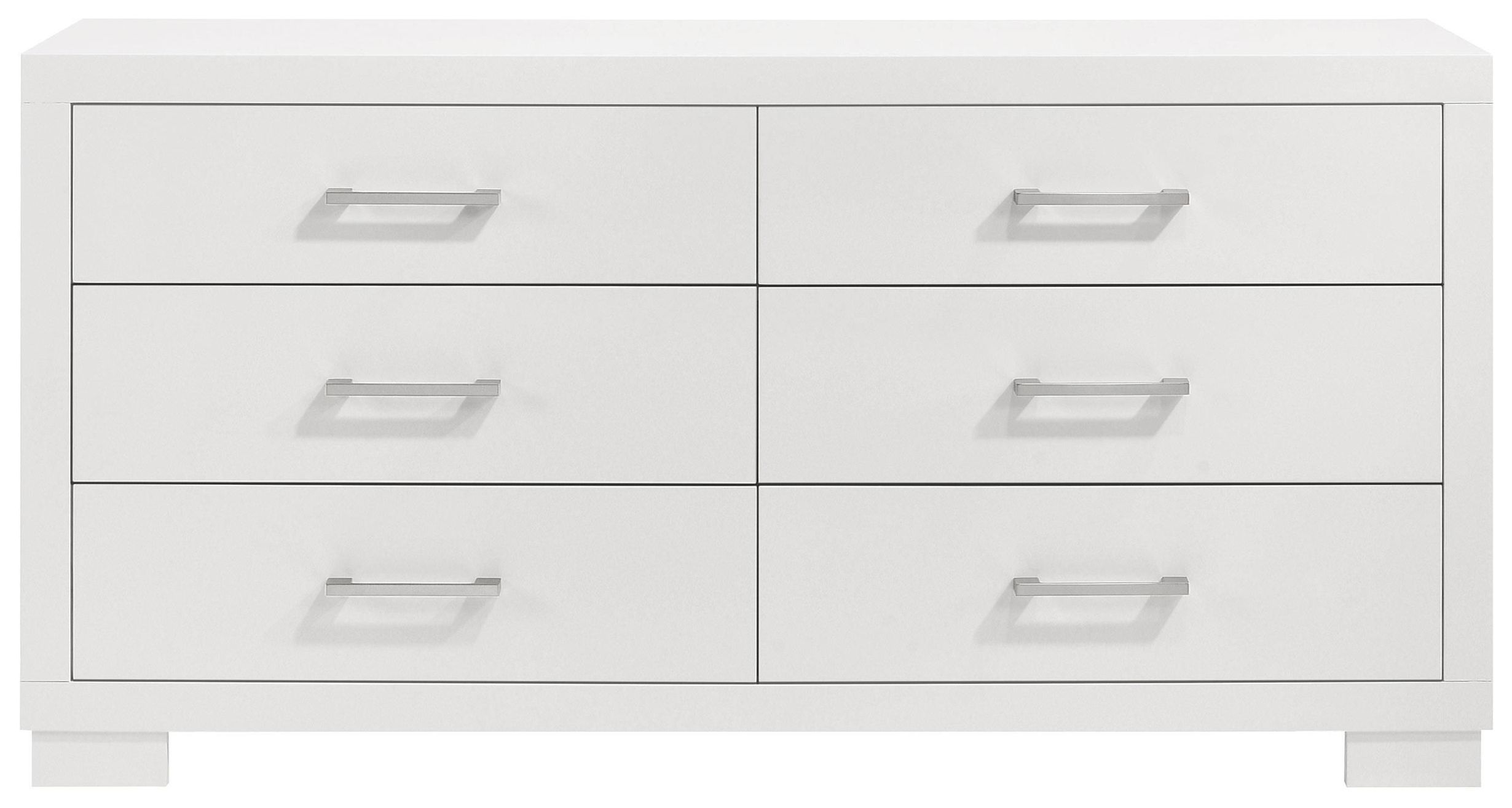 Jessica White Dresser from Coaster (202993) | Coleman Furniture