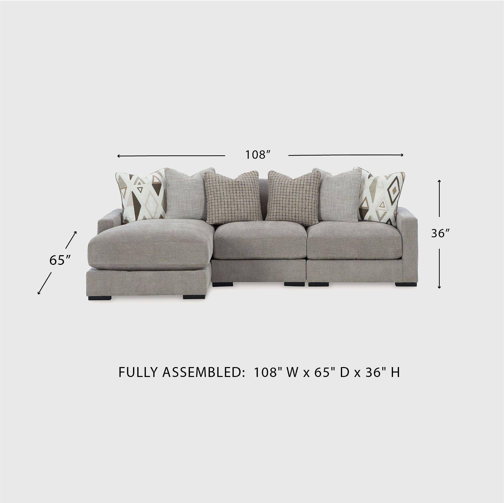 Aslan Court Pebble Modular Sectional from Ashley Furniture