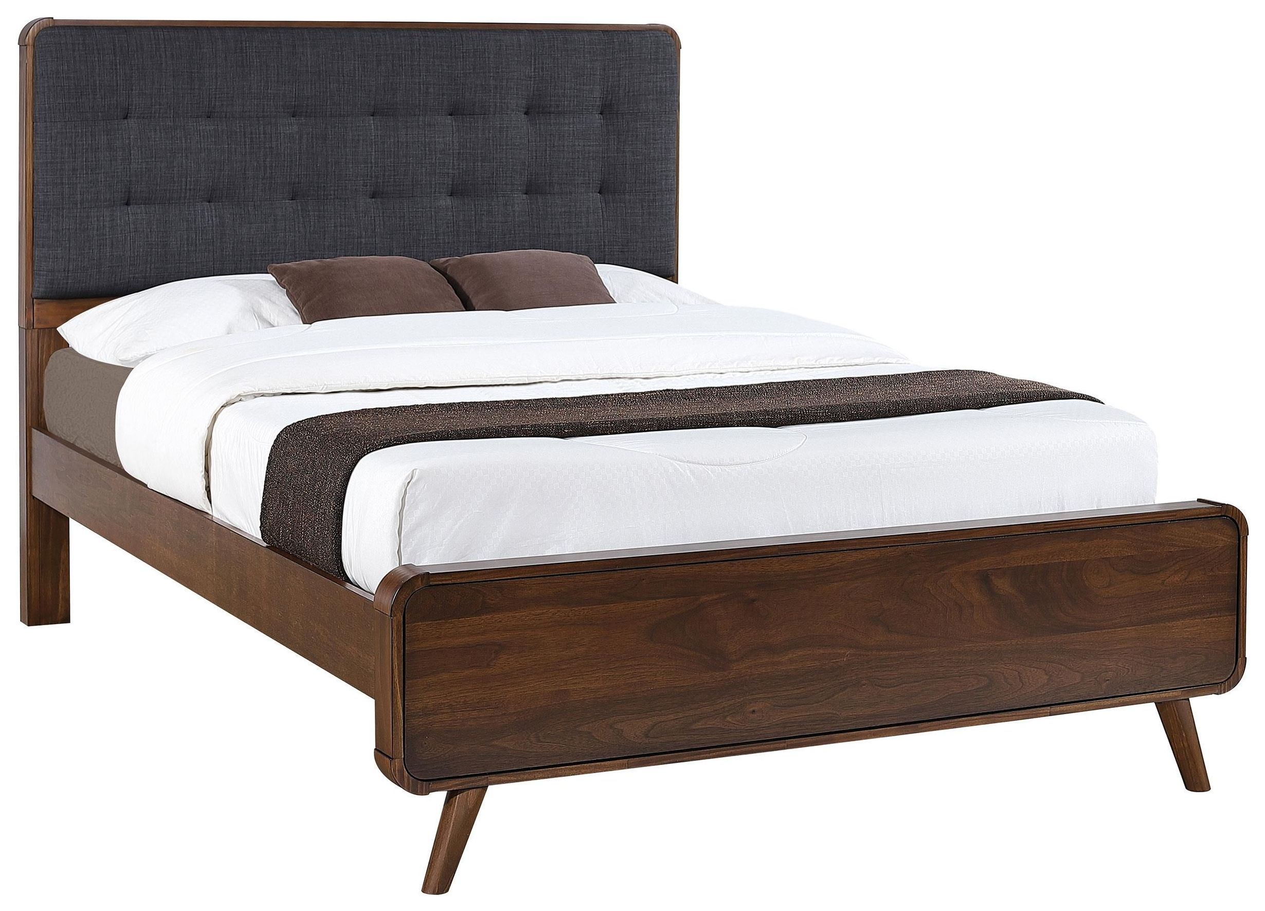 Robyn Dark Walnut Queen Panel Bed from Coaster | Coleman Furniture