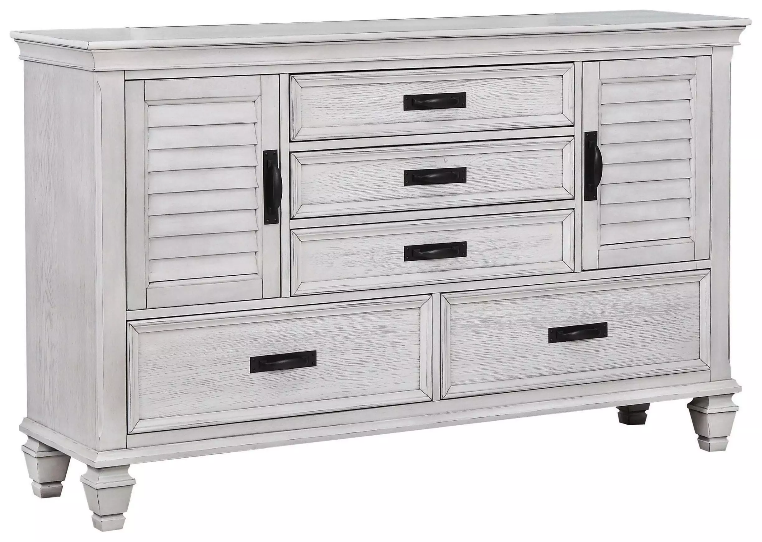 Franco Antique White Dresser From Home Gallery Stores | Home