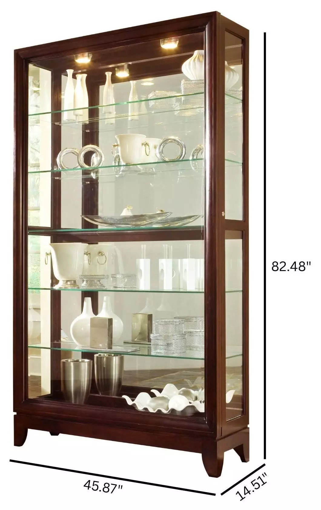 Chocolate Cherry Door Curio