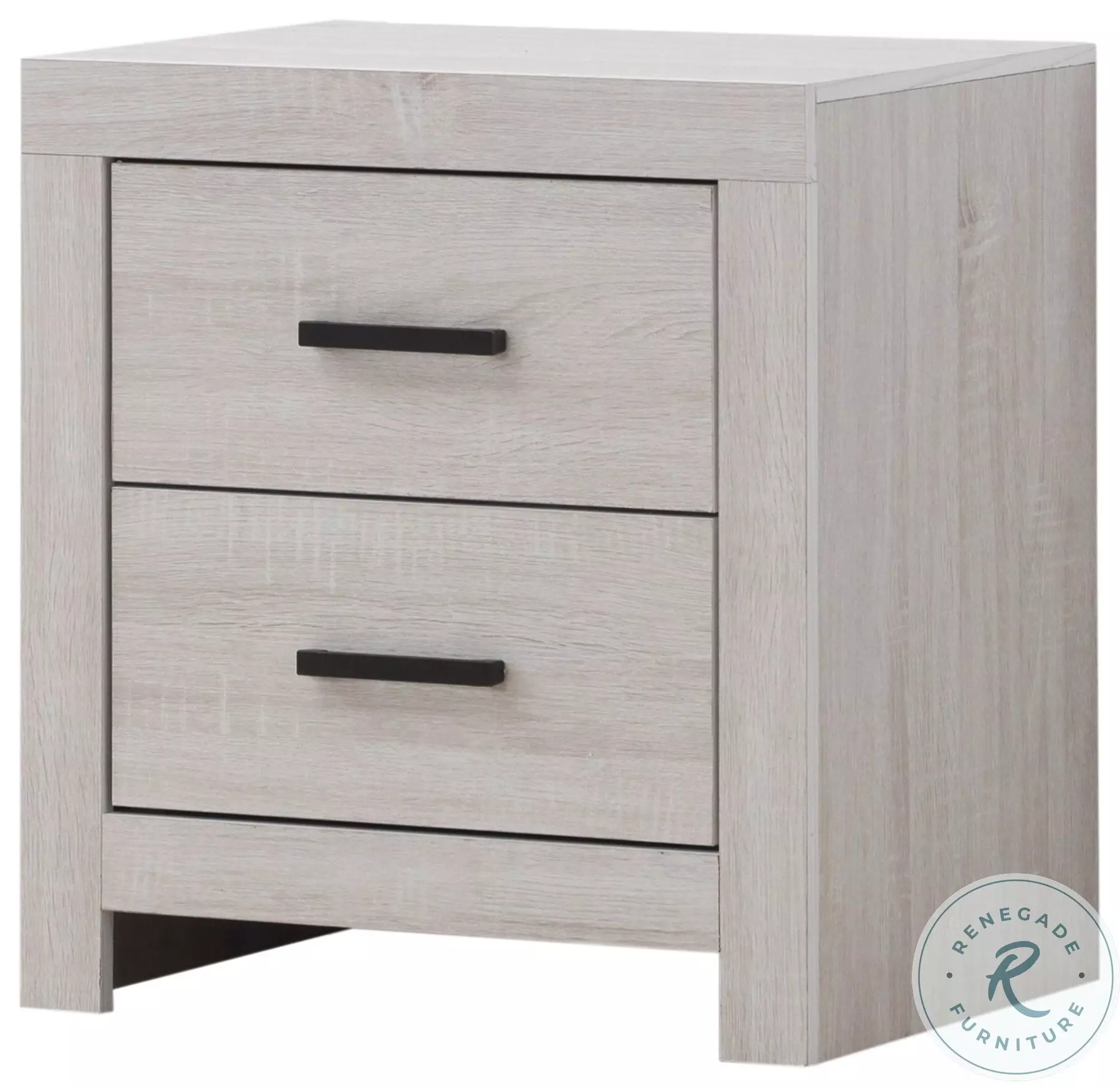 Brantford Coastal White Nightstand from Coaster Furniture | Coleman ...