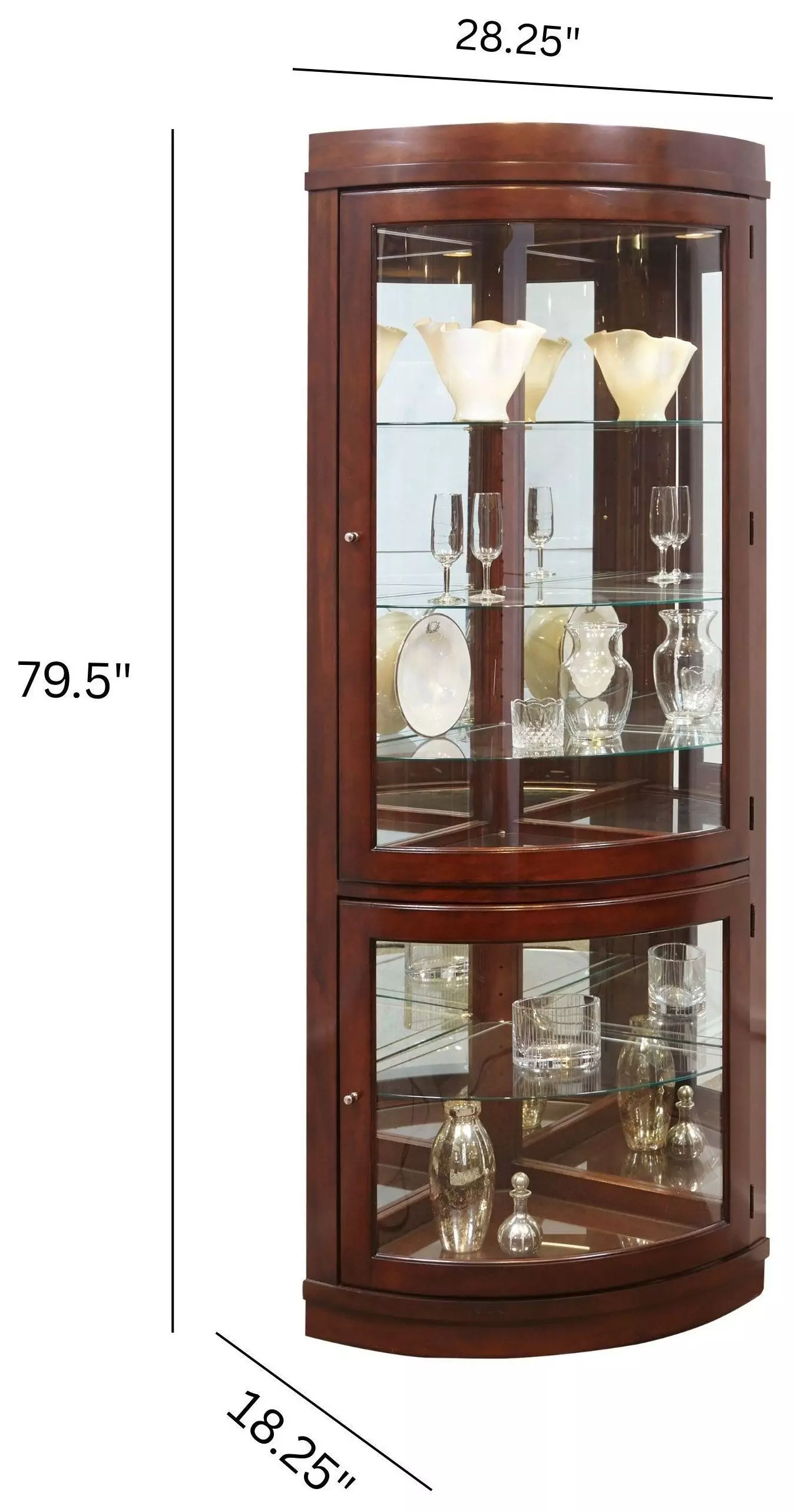 Chocolate Cherry Corner Curio