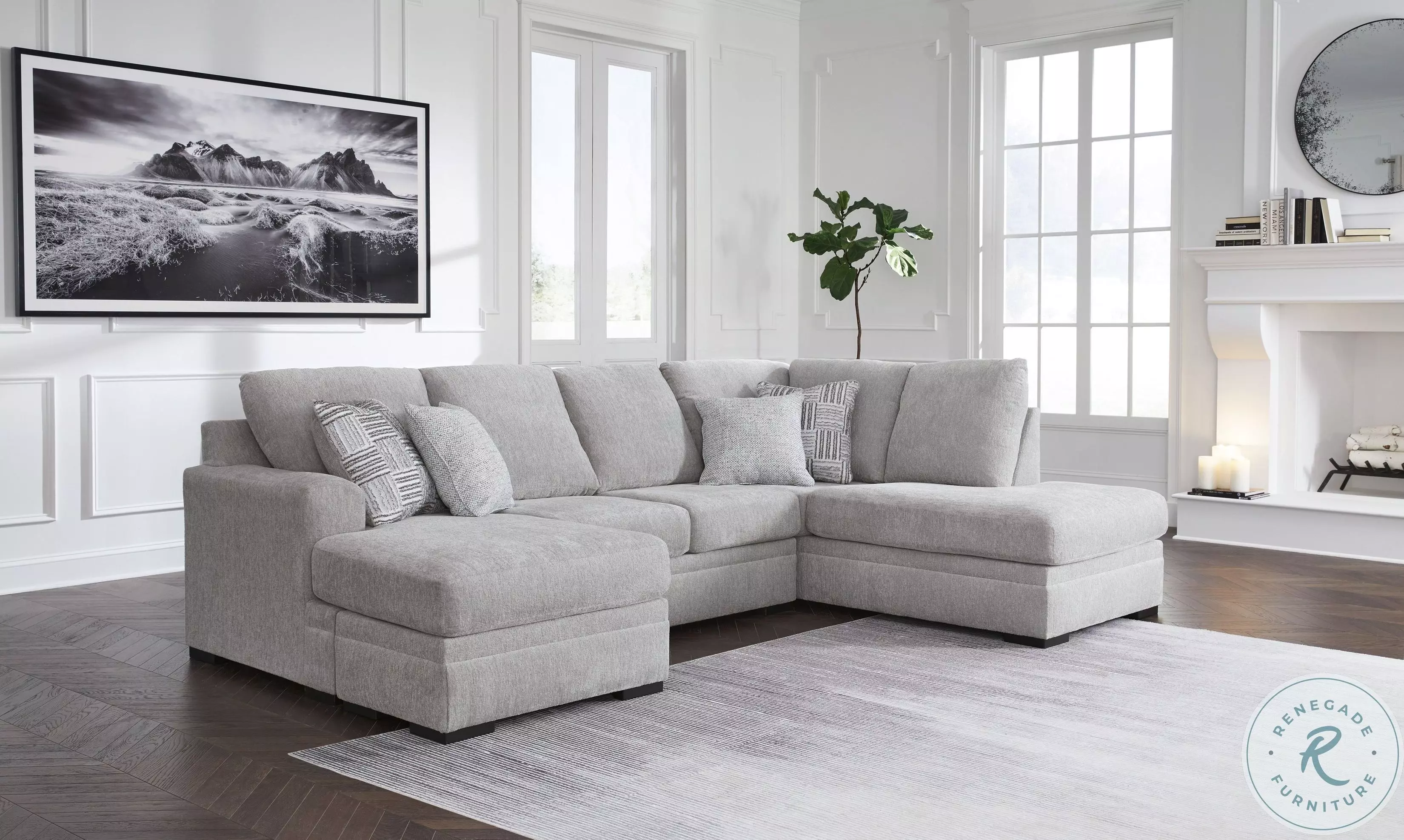 Gabyleigh Nickel Modular Sectional From Home Gallery Stores | Home