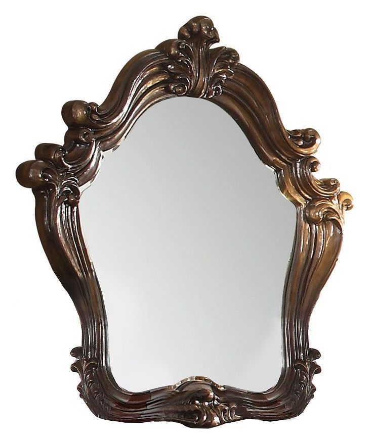 Versailles Cherry Oak Arched Dresser Mirror from ACME Furniture