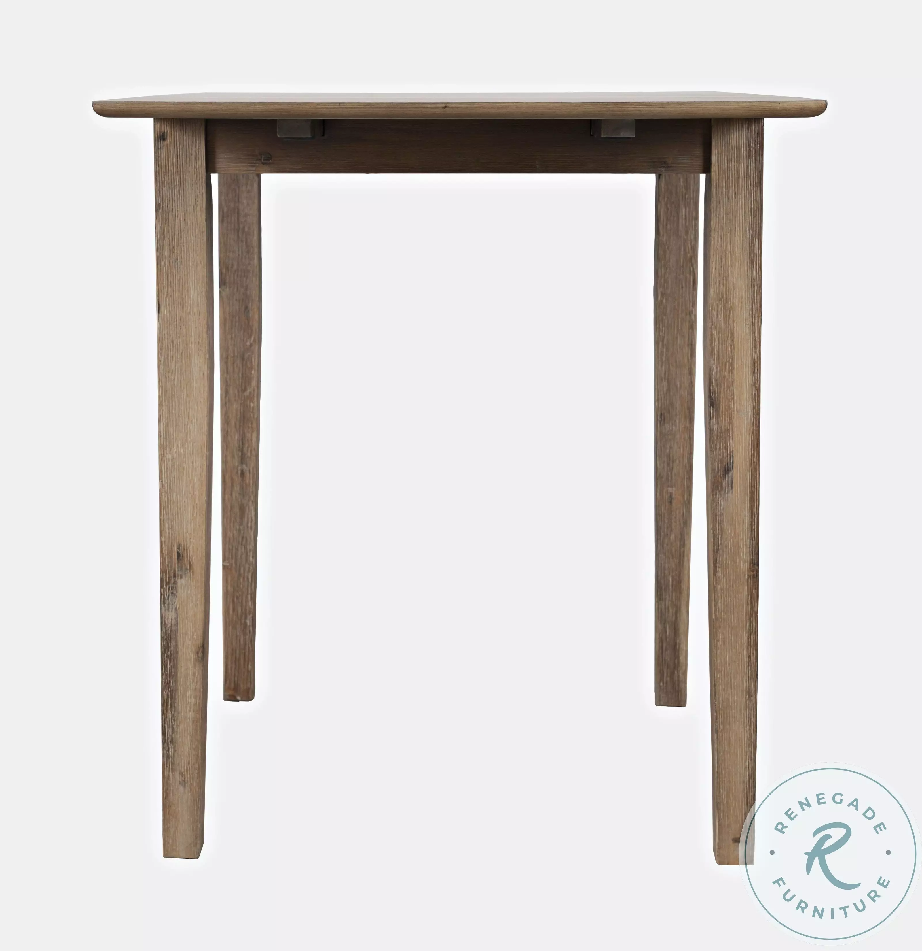 Eastern Tides Distressed Brushed Bisque Coastal Drop Leaf