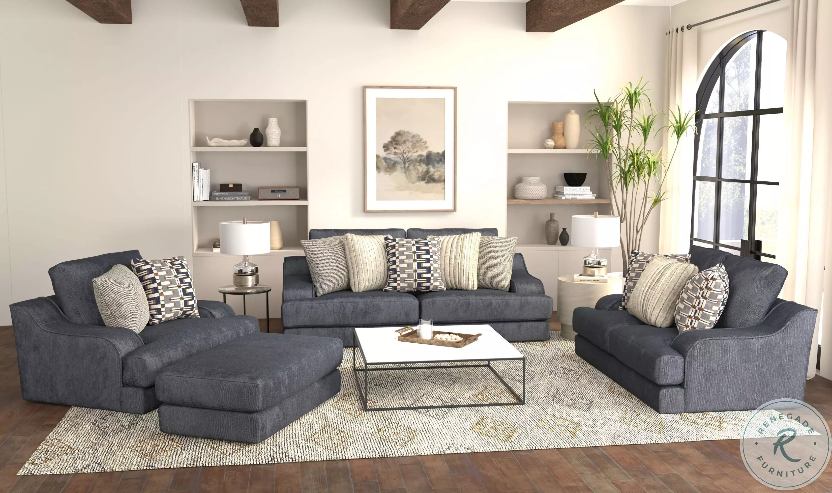 ソファー Olympus Sapphire Living Room Set from Jackson | Coleman Furniture