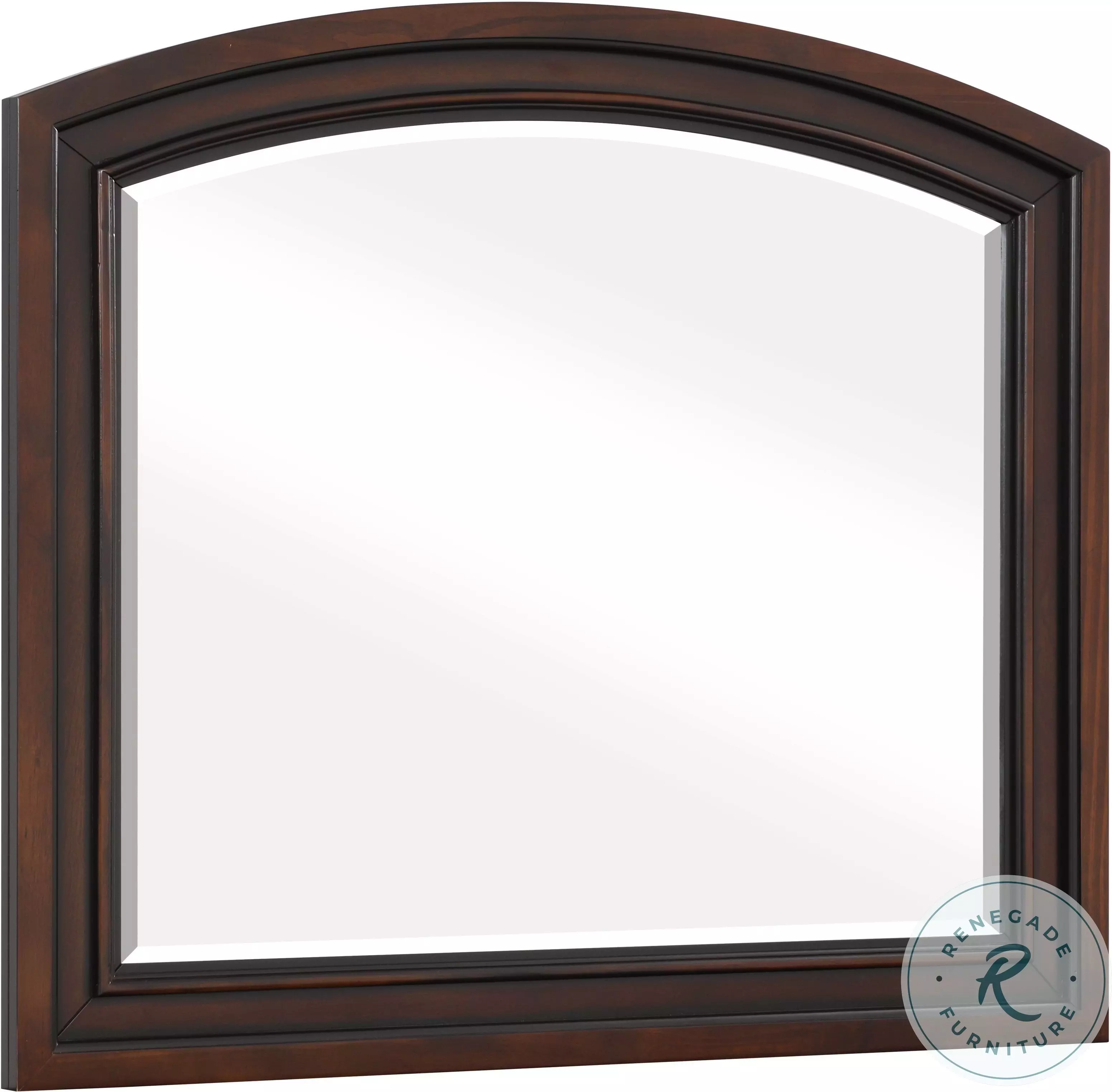 Cumberland Brown Cherry Mirror from Homelegance (20094) | Coleman 