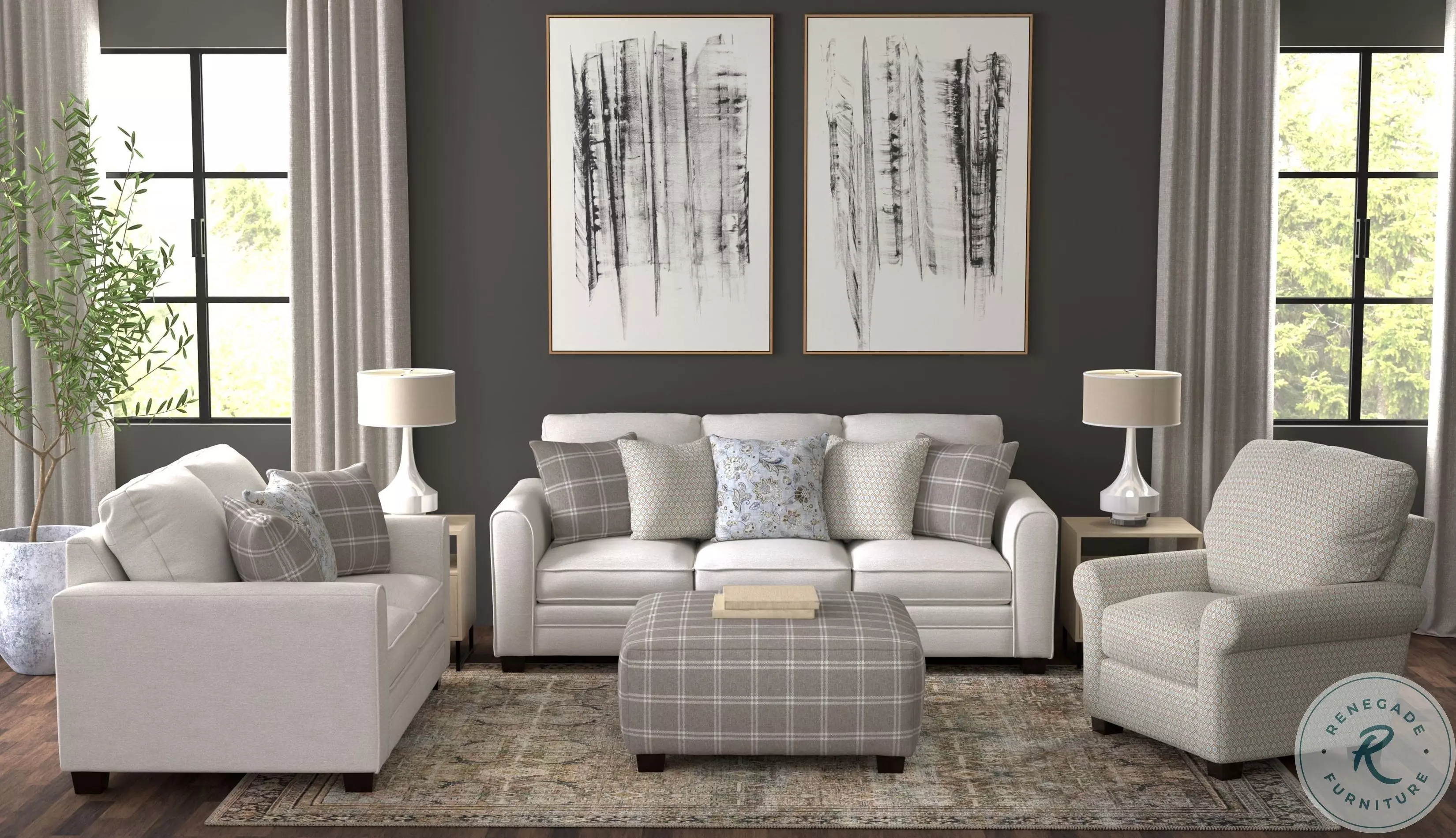 Magnolia Shell Living Room Set From Home Gallery Stores | Home