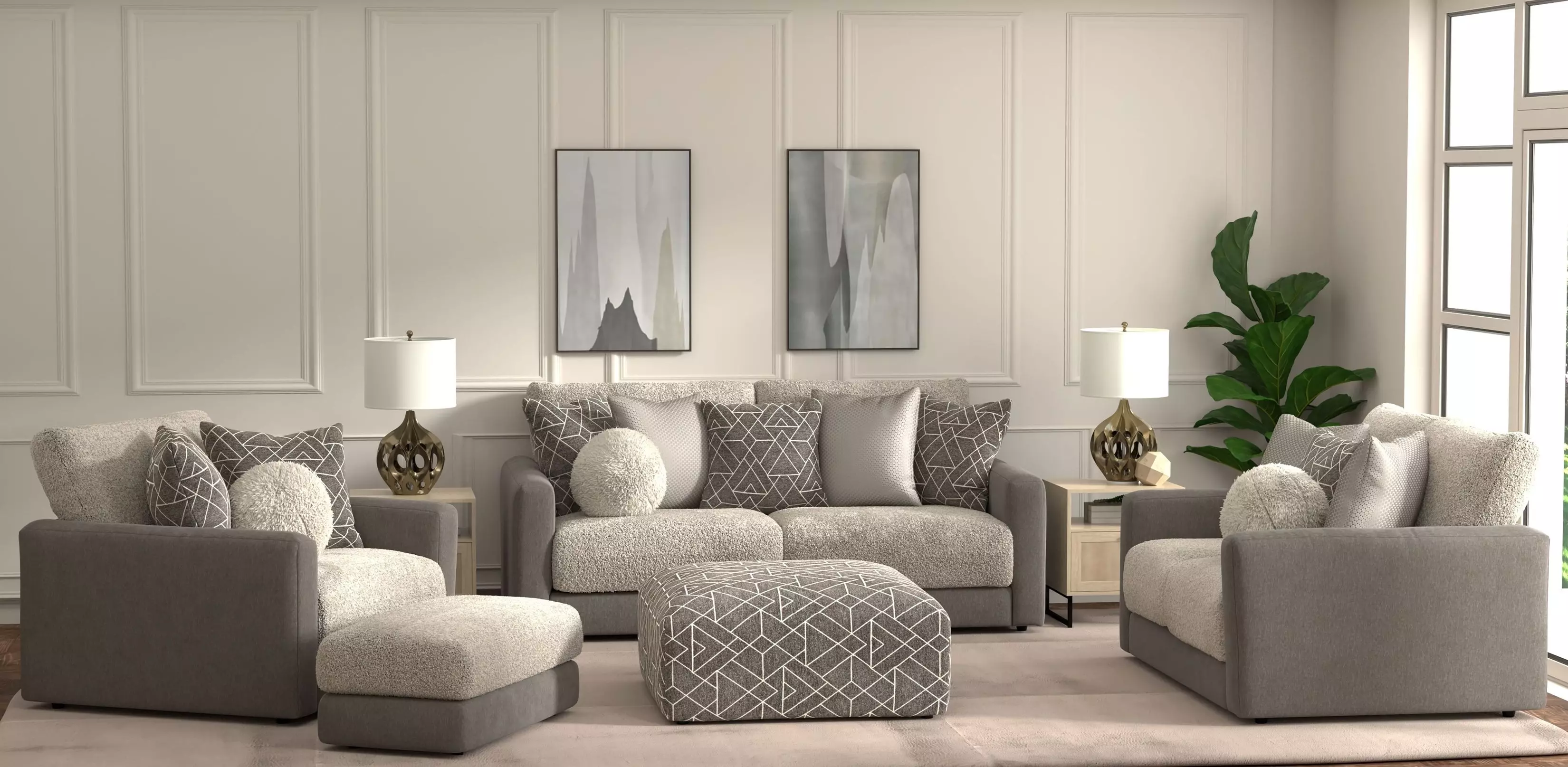 Reddington Umber Living Room Set From Jackson | Coleman Furniture