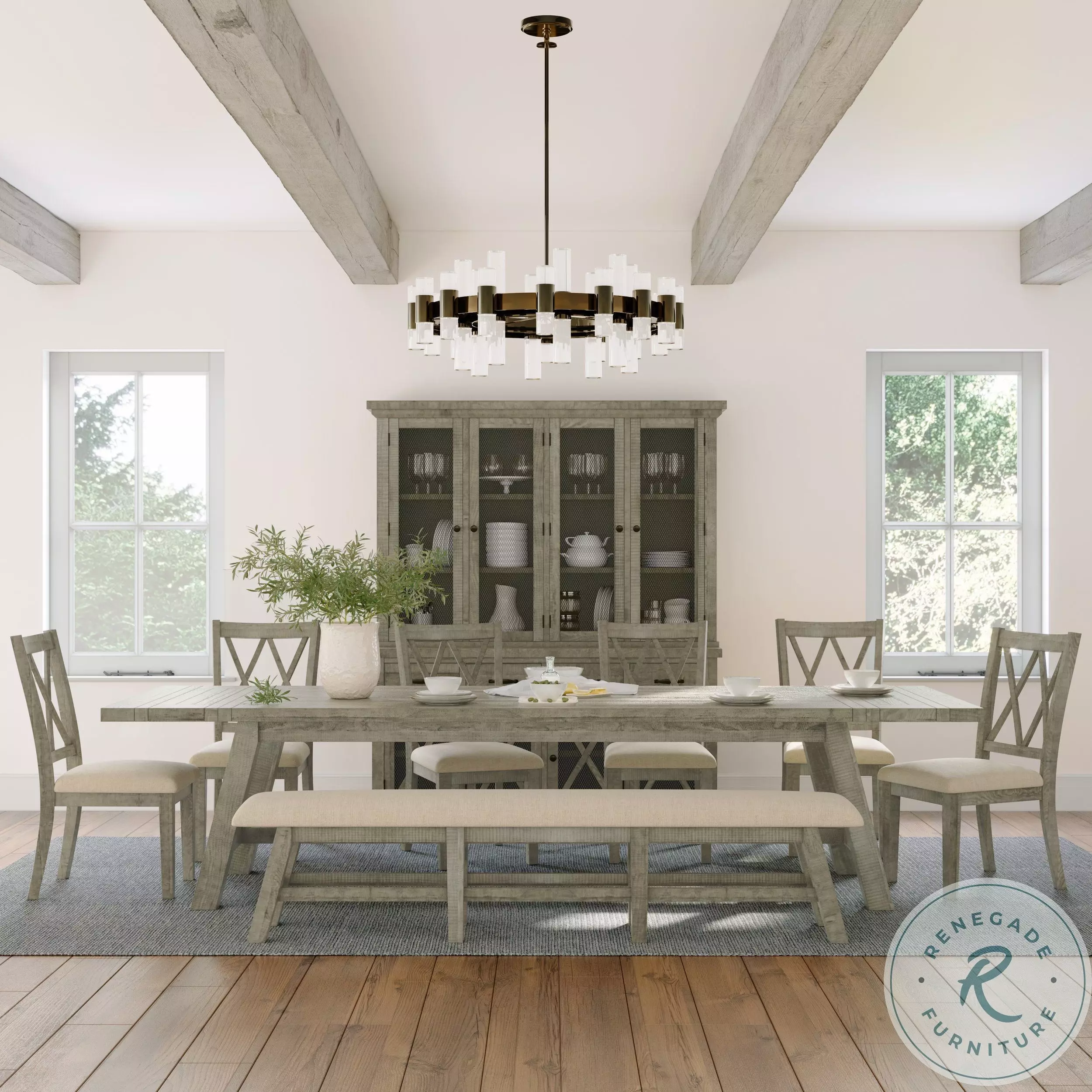 DRIFTWOOD DINING TABLE 明日まで値下げします