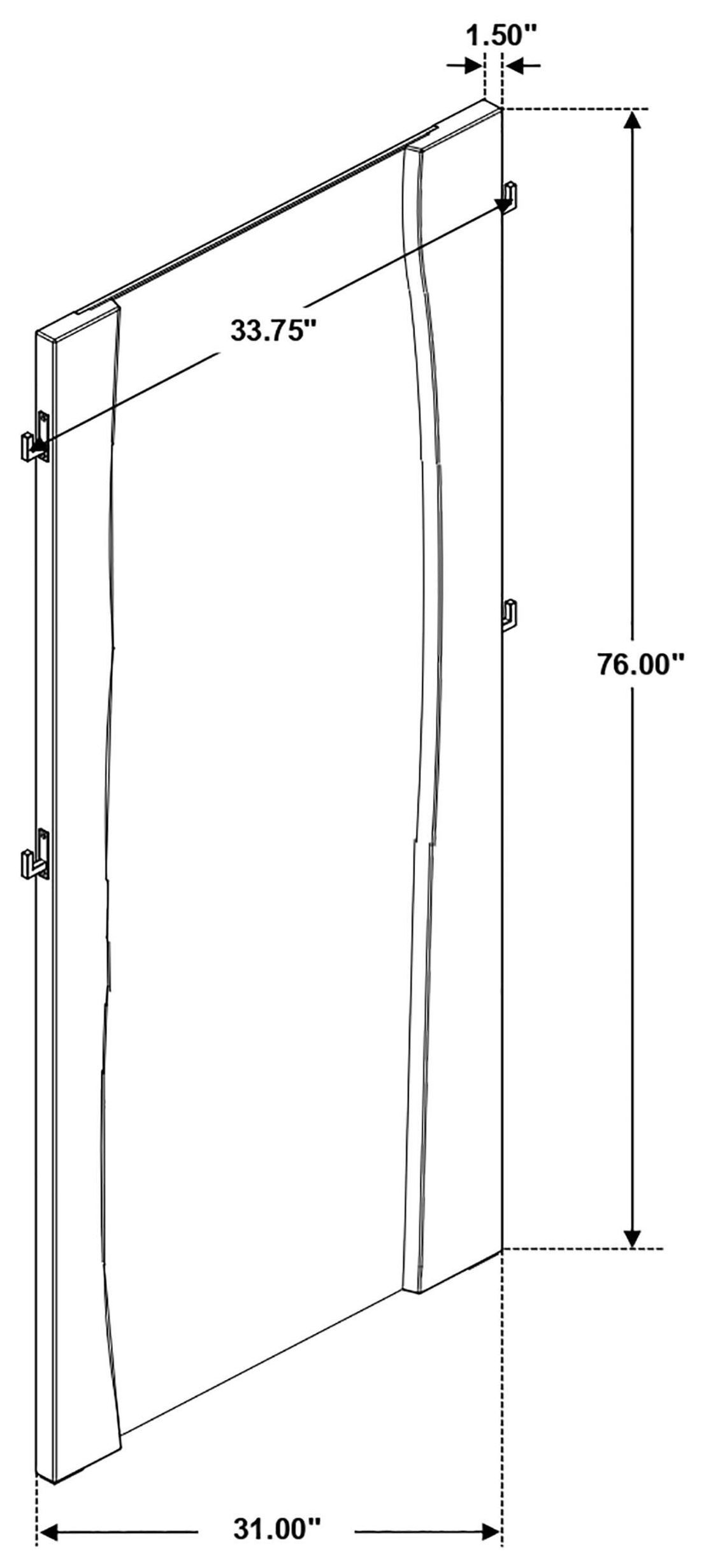 Winslow Smoky Walnut And Coffee Bean Floor Mirror