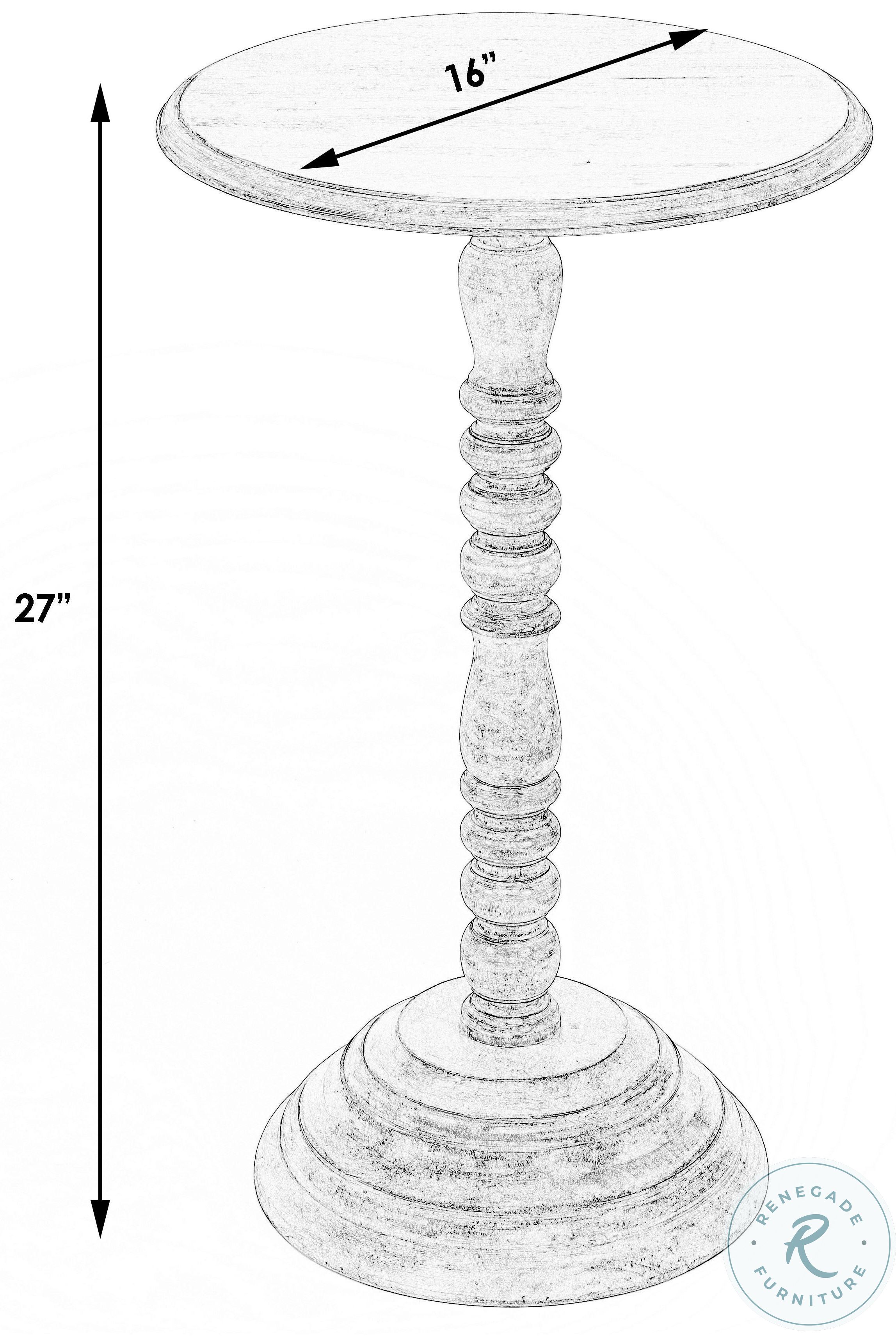 Artifacts Pedestal Accent Table from Butler (2265290) Coleman Furniture