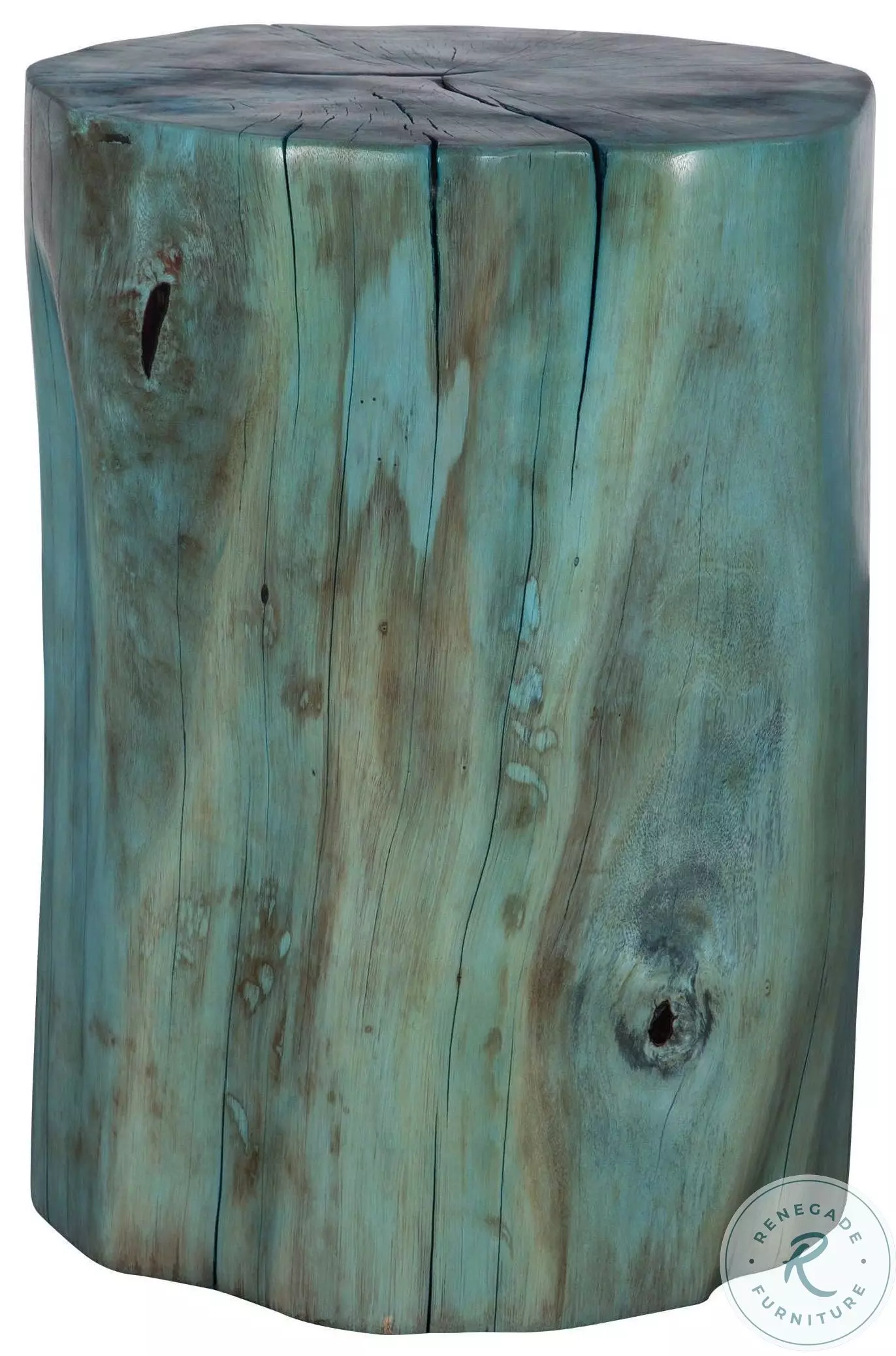 Habitat Blue Green Accent Stool From Uttermost | Coleman Furniture