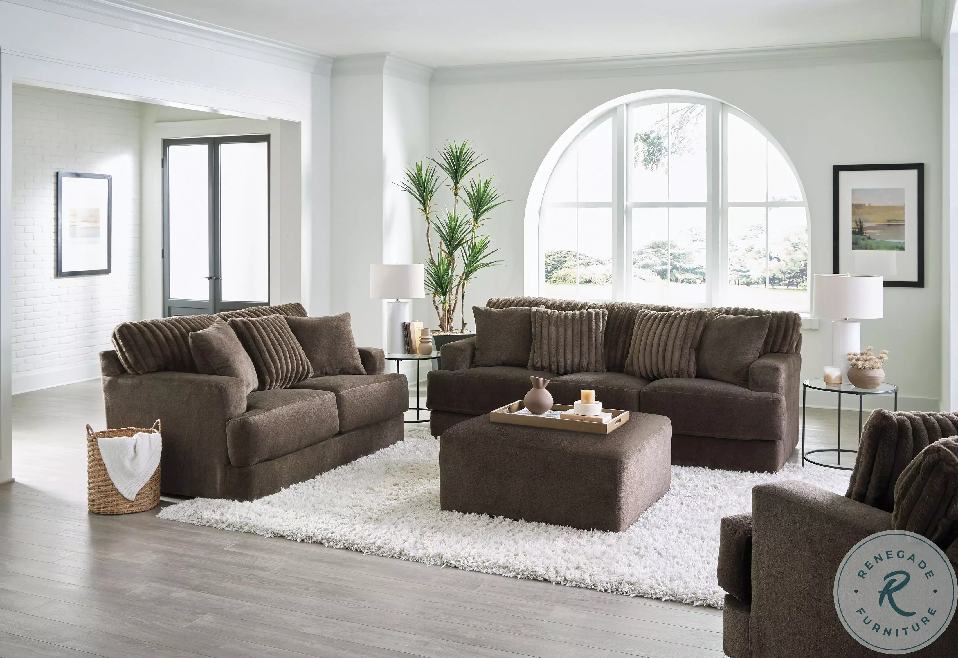 Eagan Chocolate Living Room Set from Jackson | Coleman Furniture