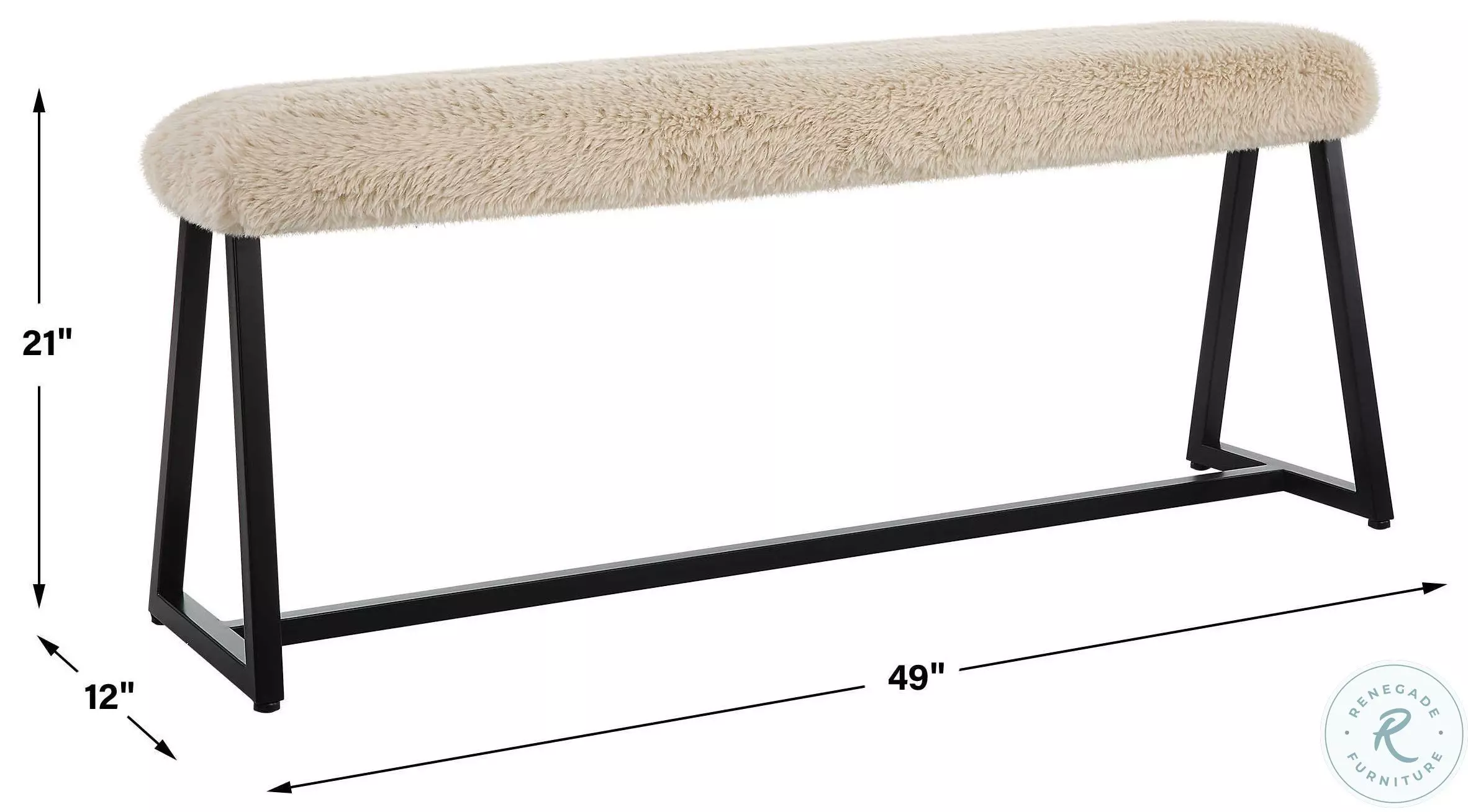 Salento Toasty Beige Bench