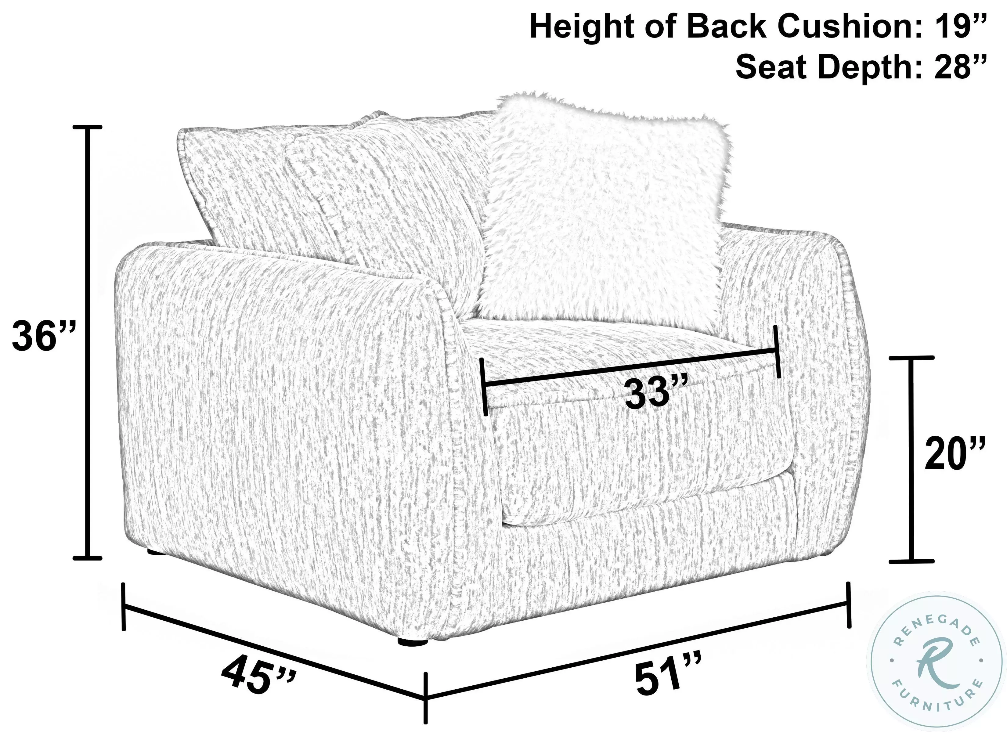 Bucktown Parchment Chair And A Half