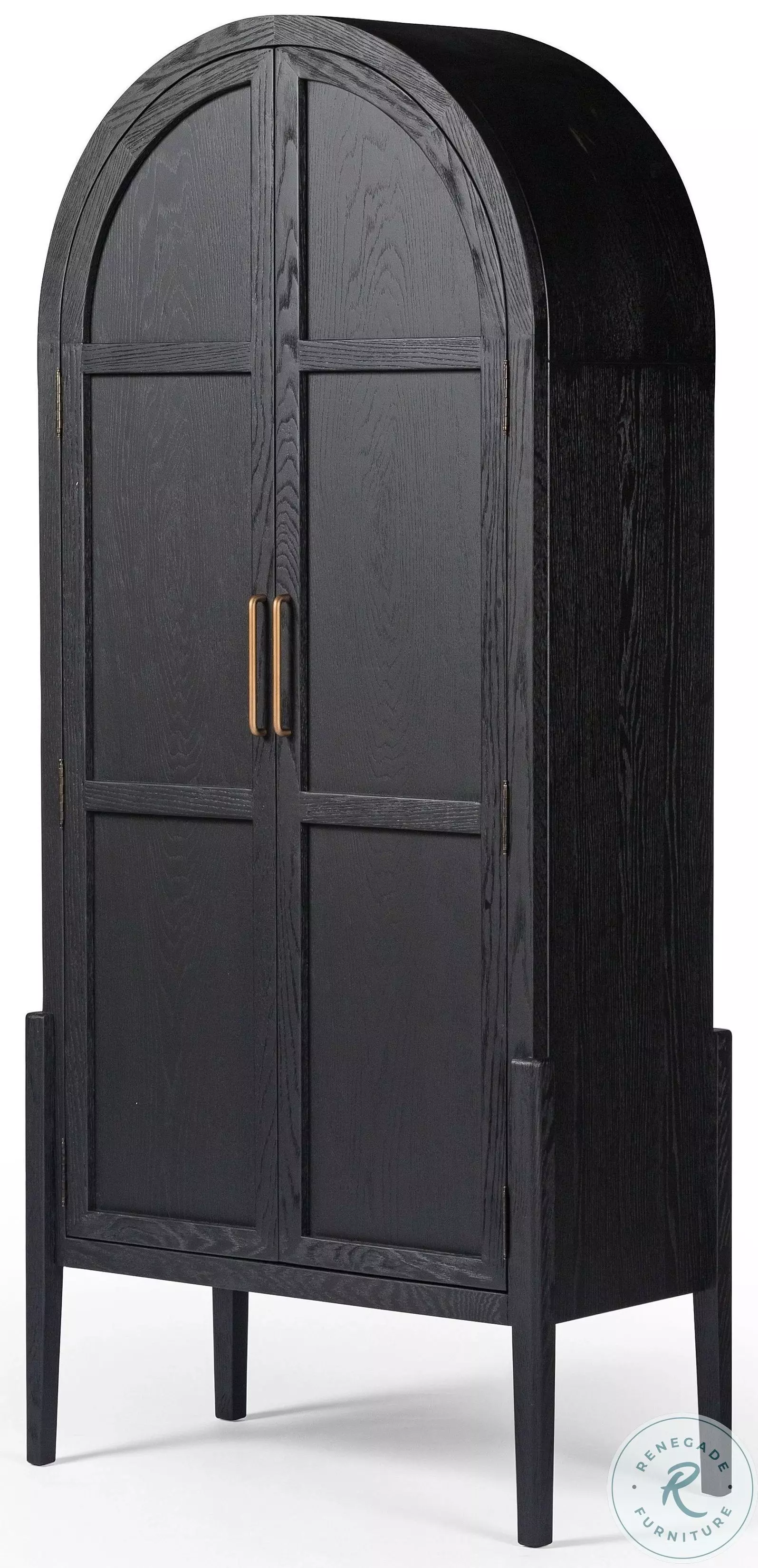 デジーノ カルマートDESIGNO RAISE Calmart 74CM+ Tolle Panel Door Cabinet Drifted Oak Veneer Four Hands