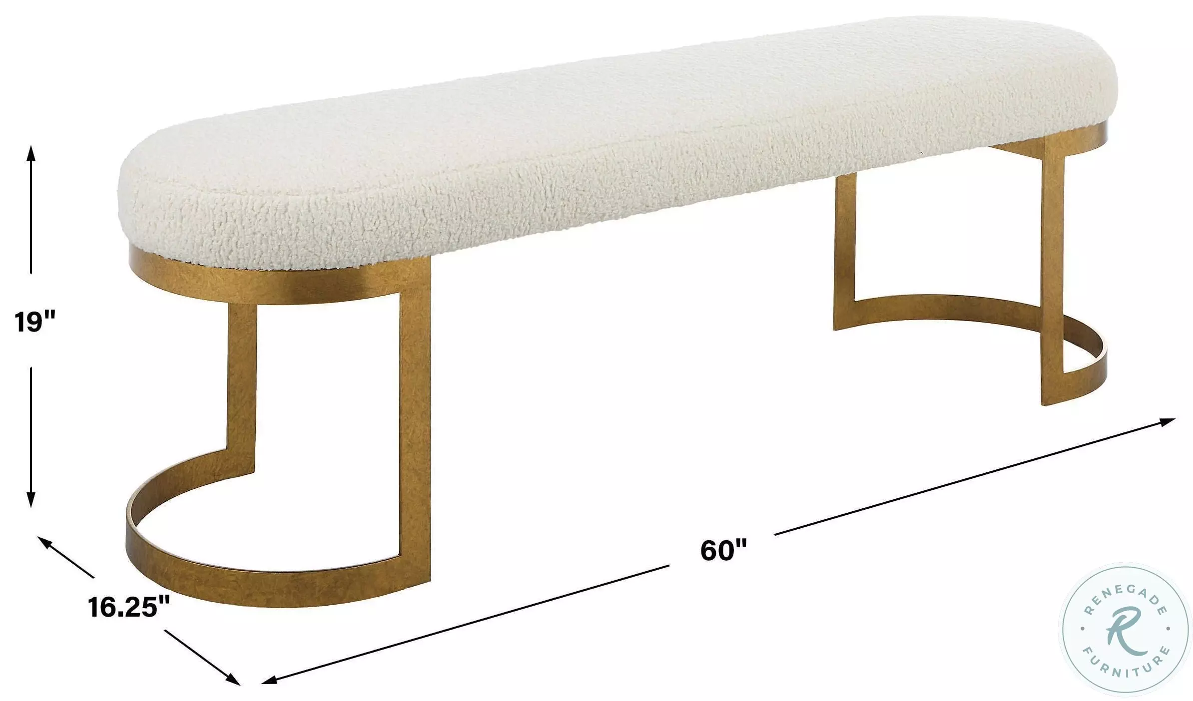 Adventura White Bench