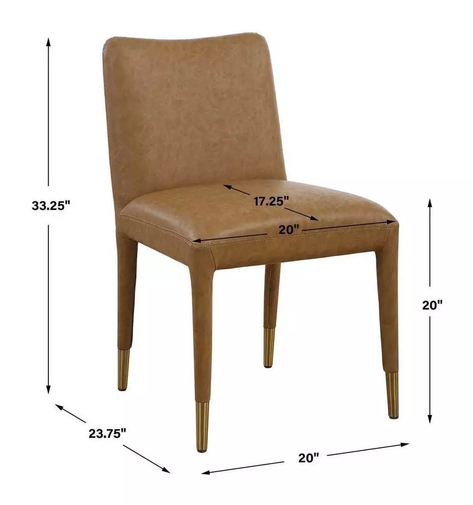 Oakley Camel Upholstered Dining Chair Set of 2
