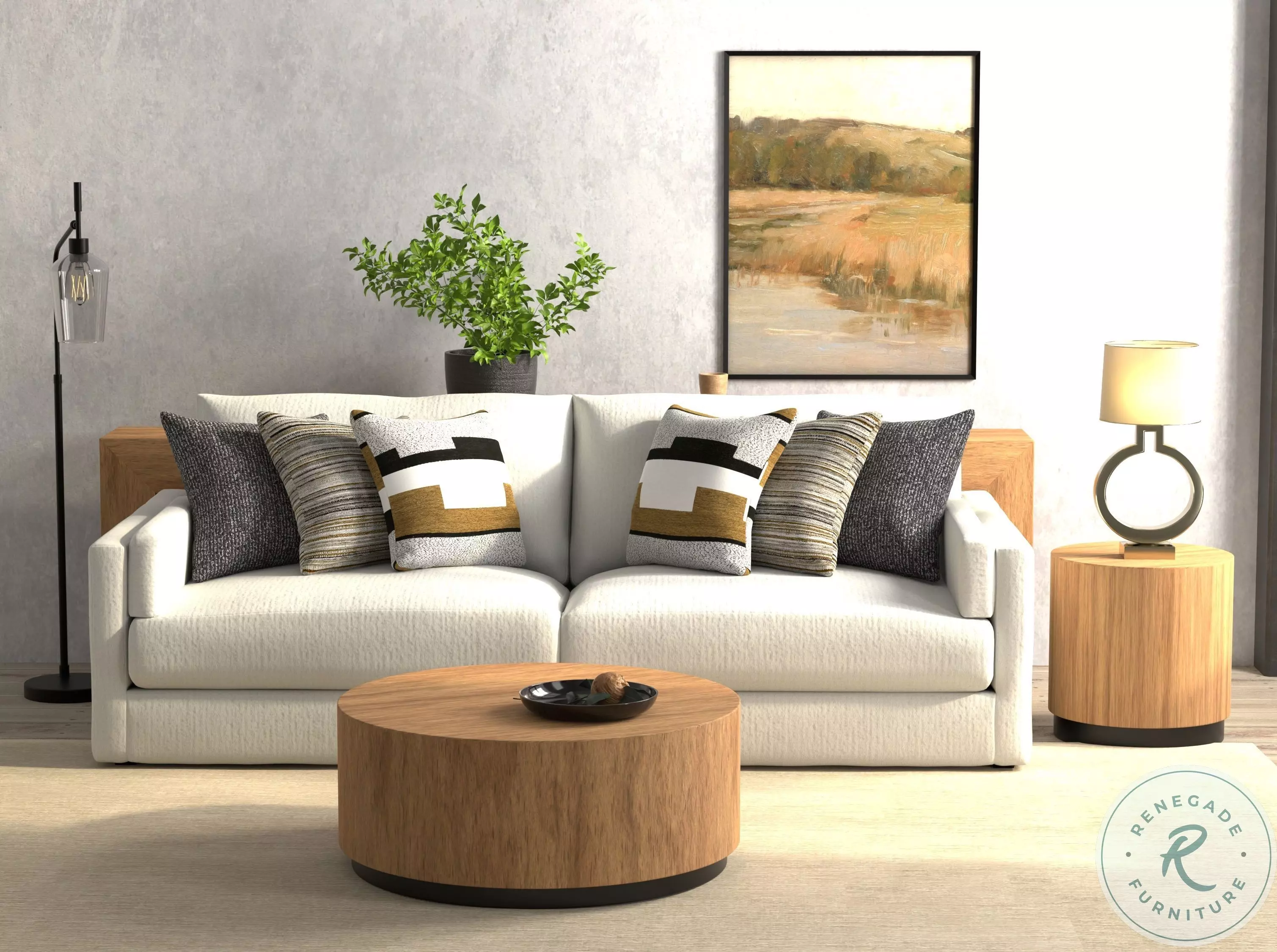 Trevor Chalk 2 Piece Loveseat From Jackson | Coleman Furniture