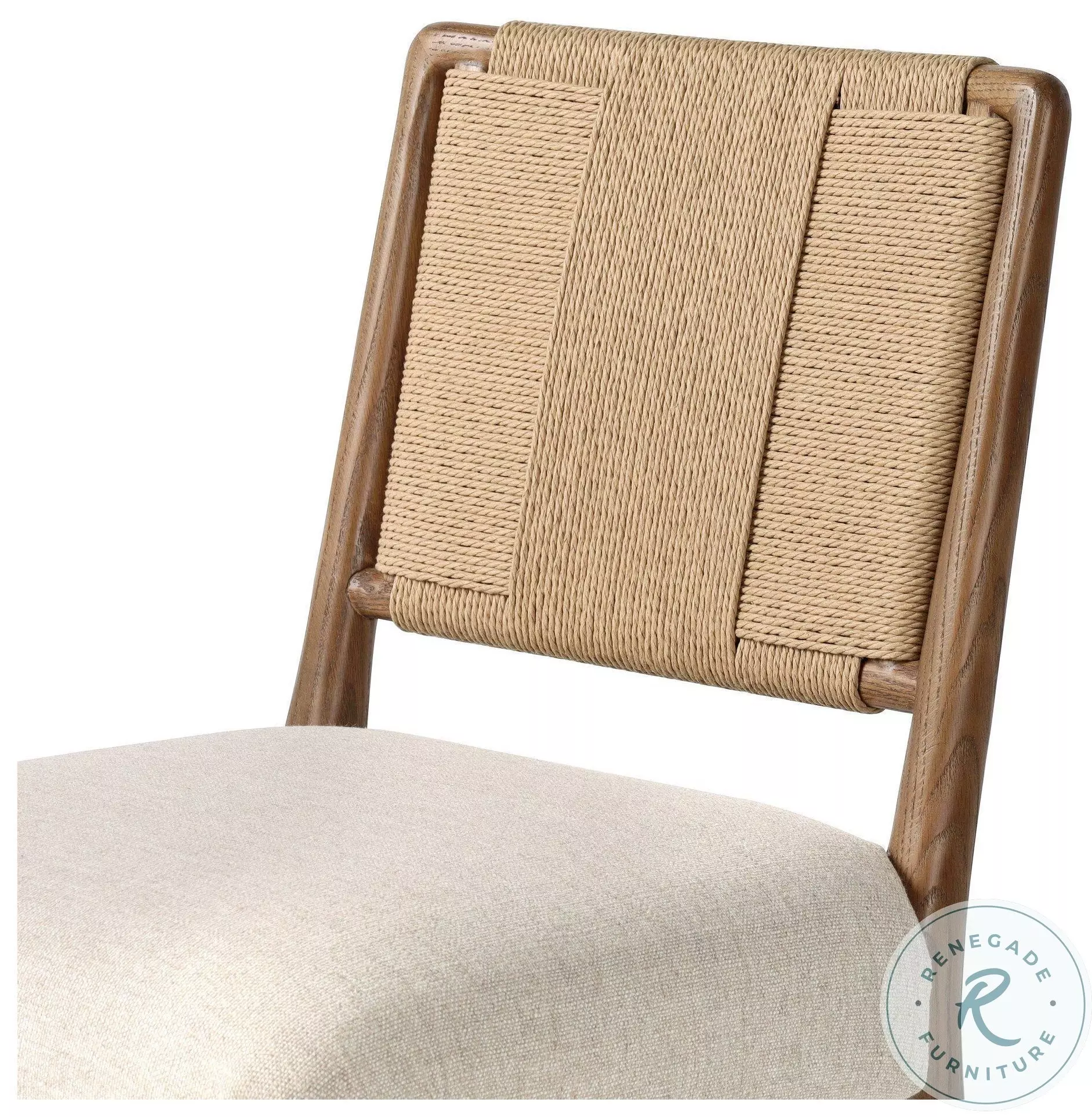 Rothler Alcala Wheat Performance Fabric Dining Chair | Coleman