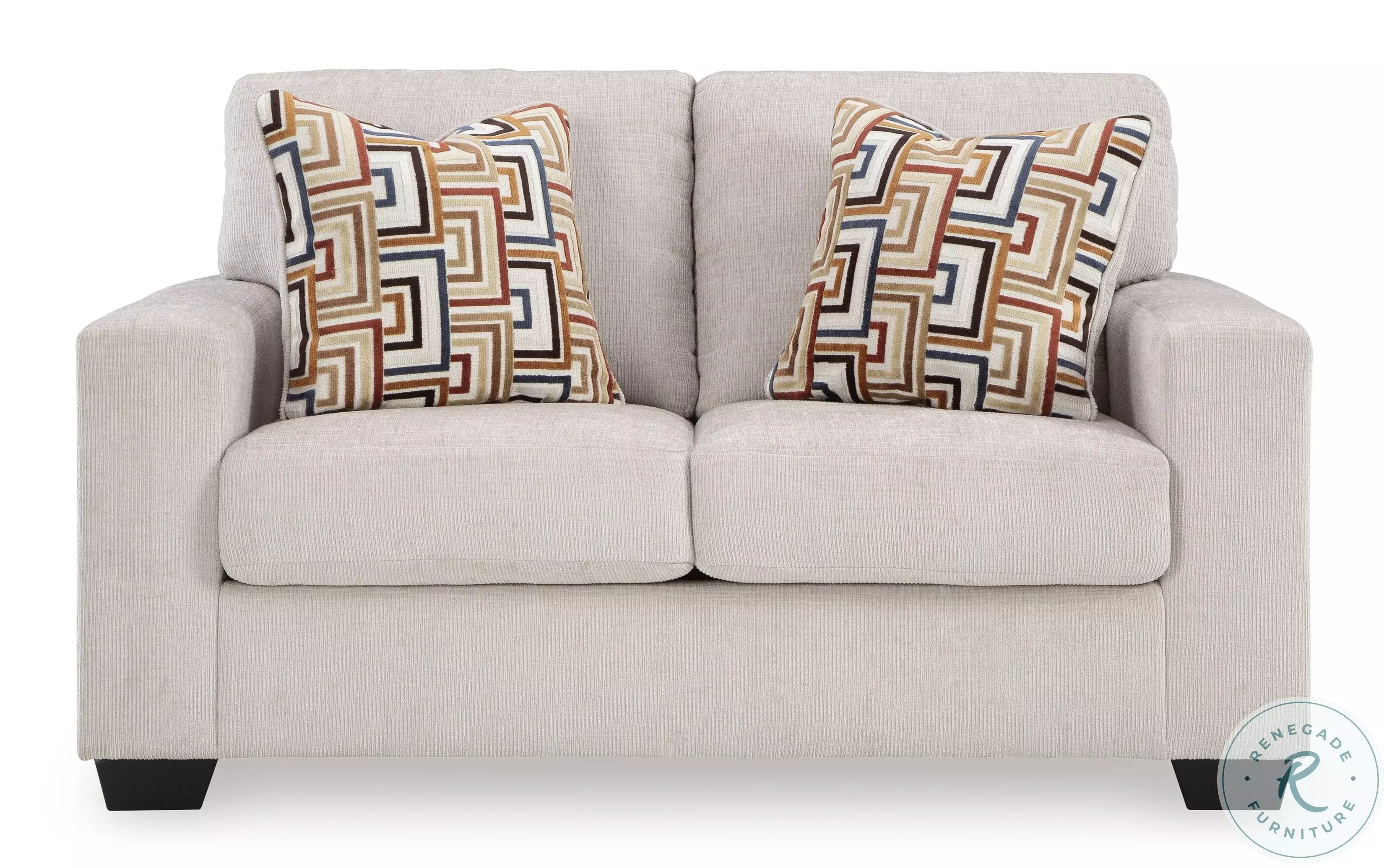 アモーレ Aviemore Stone Loveseat From Ashley Furniture | Coleman Furniture
