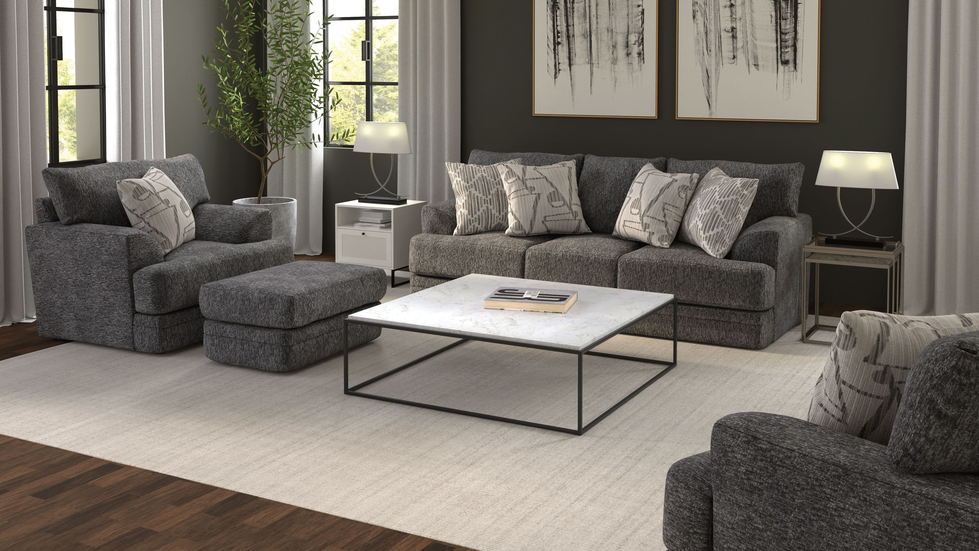 Tyson Slate Living Room Set From Jackson | Coleman Furniture
